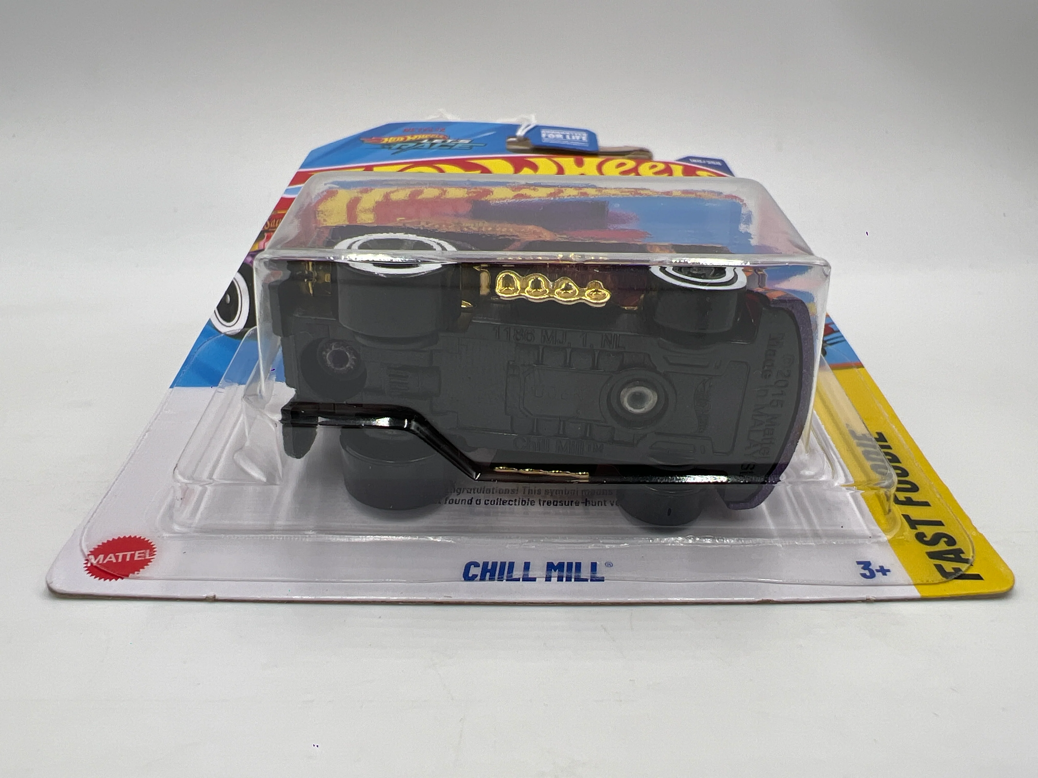2025 Hot Wheels H Case Treasure Hunt Fast Foodie #180 Chill Mill Purple 274E - Image 5