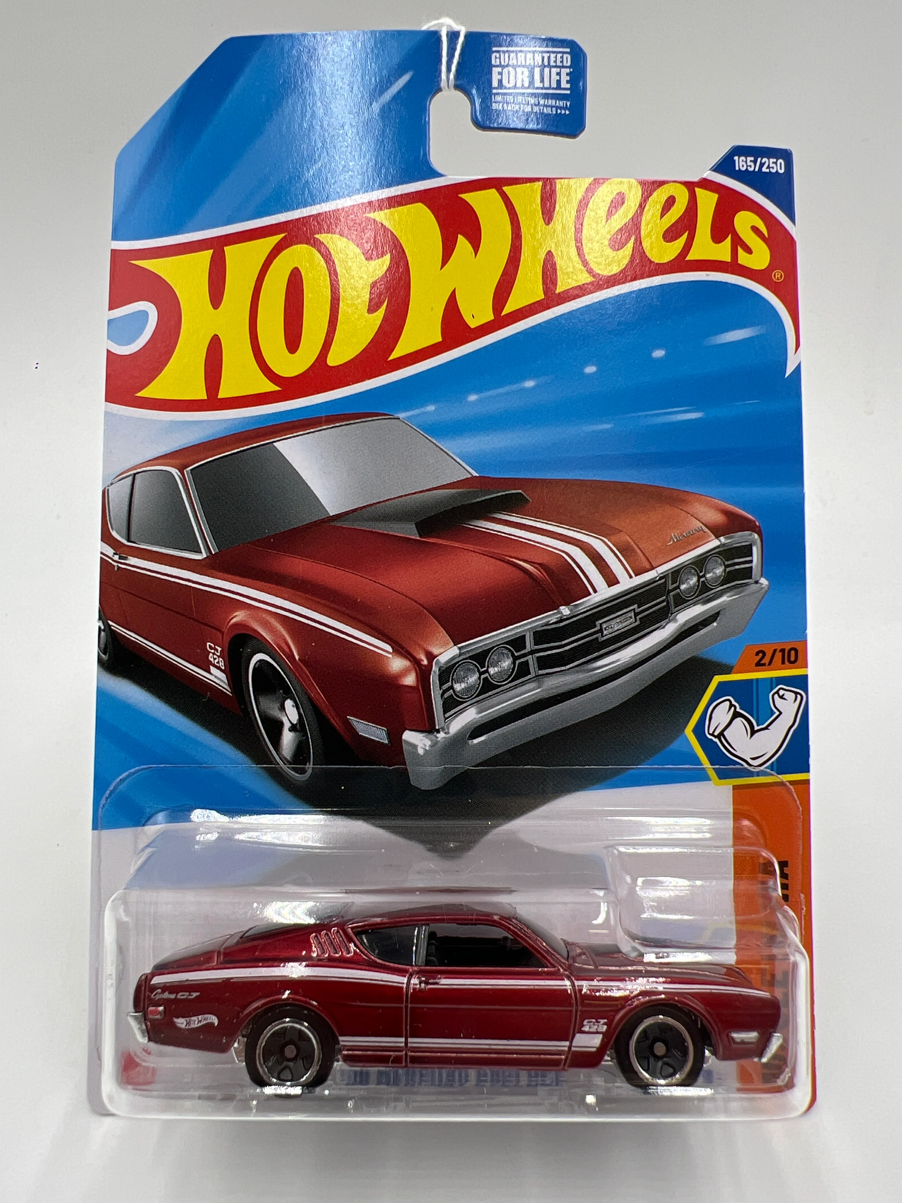 2025 Hot Wheels H Case Muscle Mania #165 69 Mercury Cyclone Red 56F - Image 2
