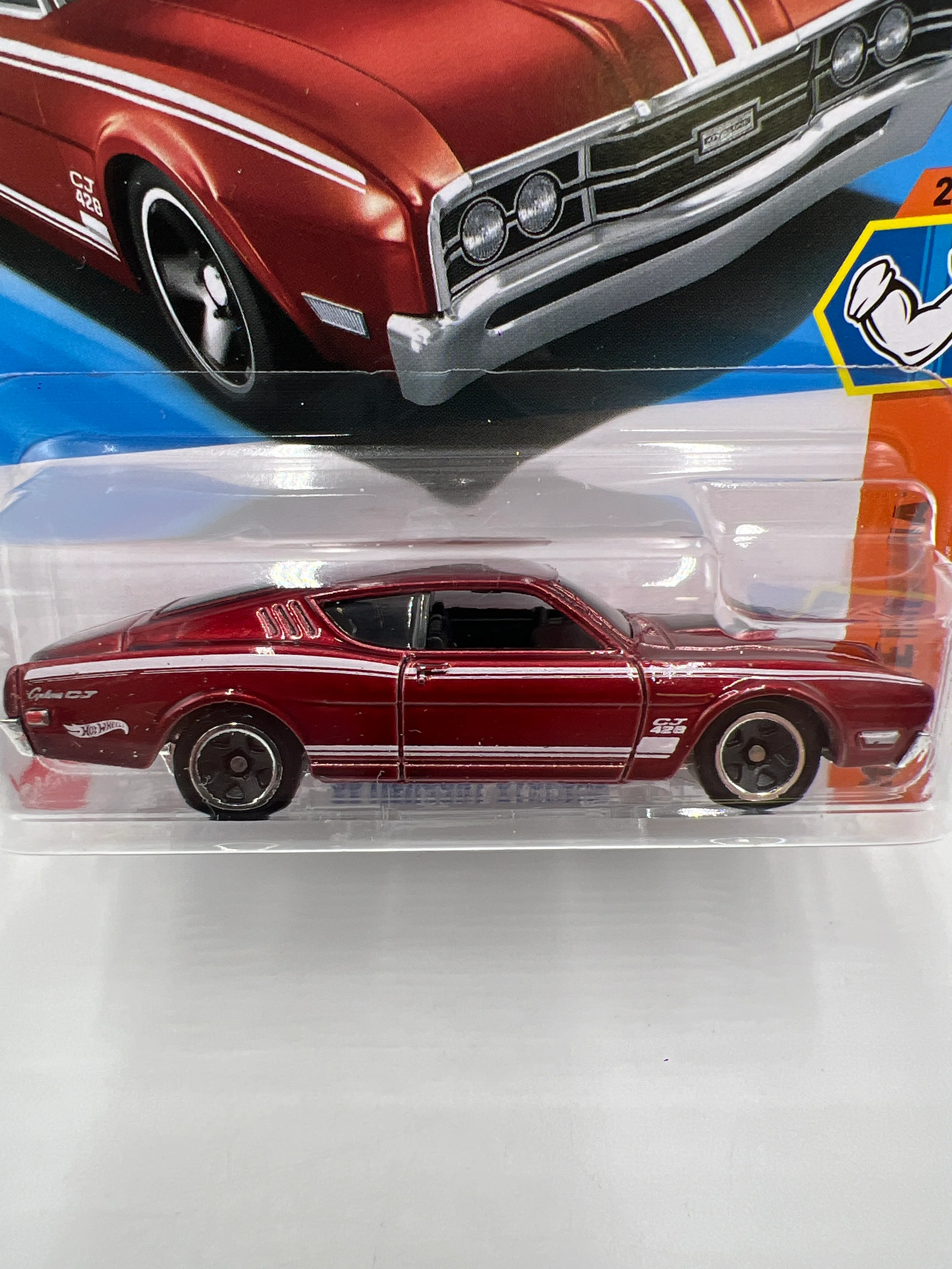 2025 Hot Wheels H Case Muscle Mania #165 69 Mercury Cyclone Red 56F - Image 3
