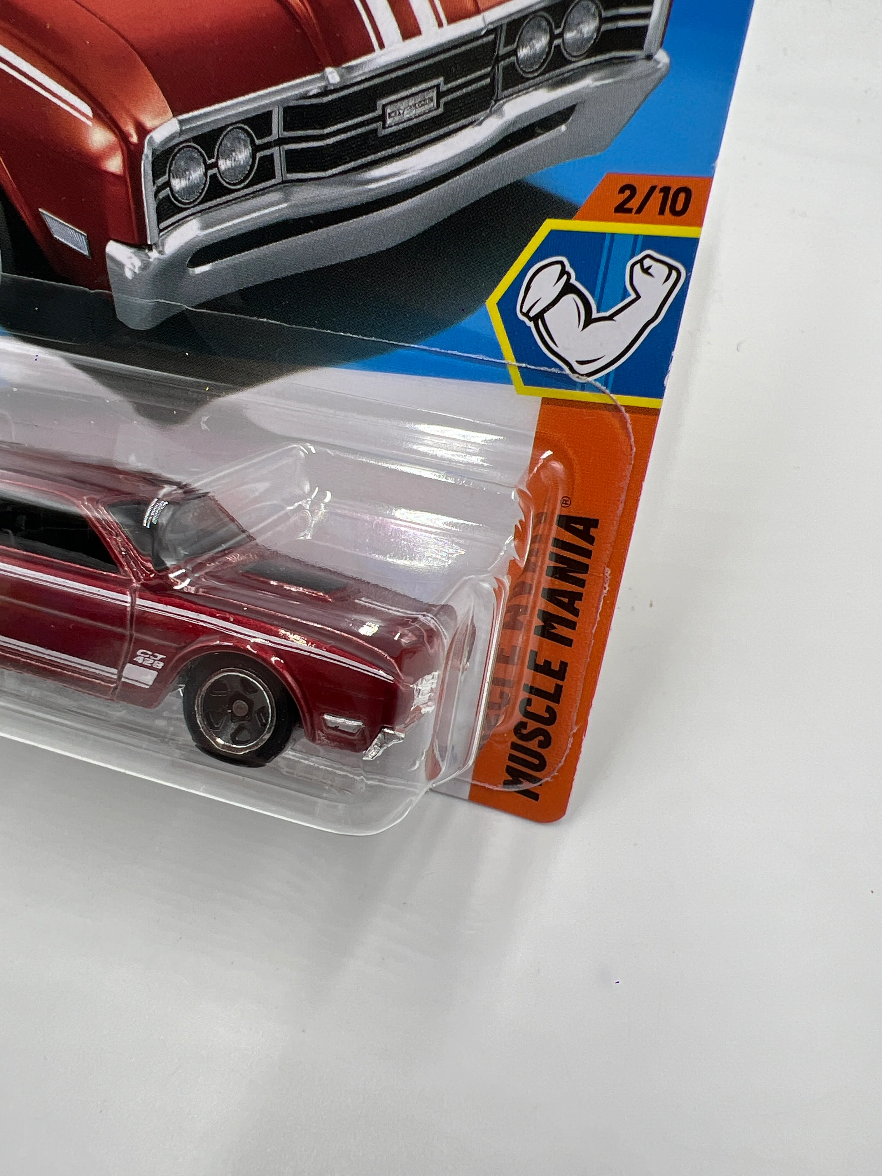 2025 Hot Wheels H Case Muscle Mania #165 69 Mercury Cyclone Red 56F - Image 4
