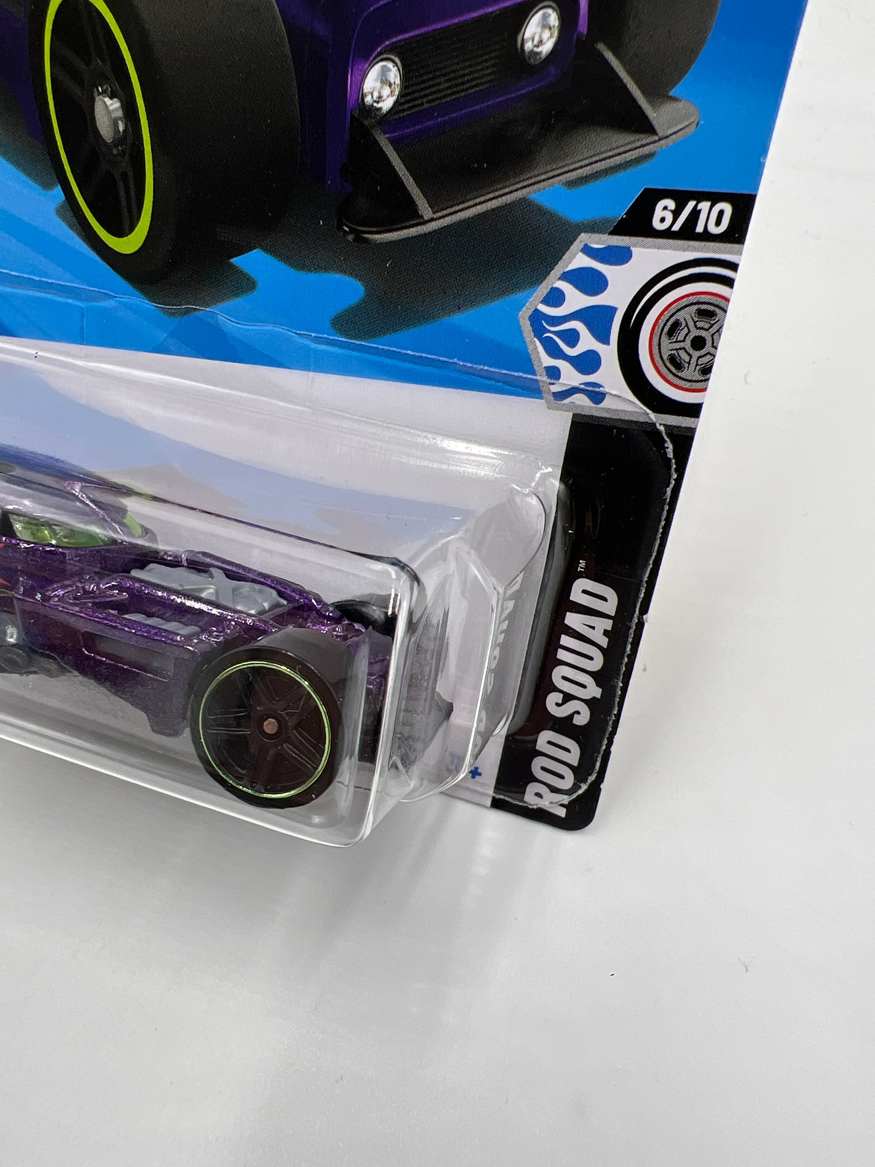 2025 Hot Wheels H Case Rod Squad #70 HW50 Concept Purple UU3 - Image 4