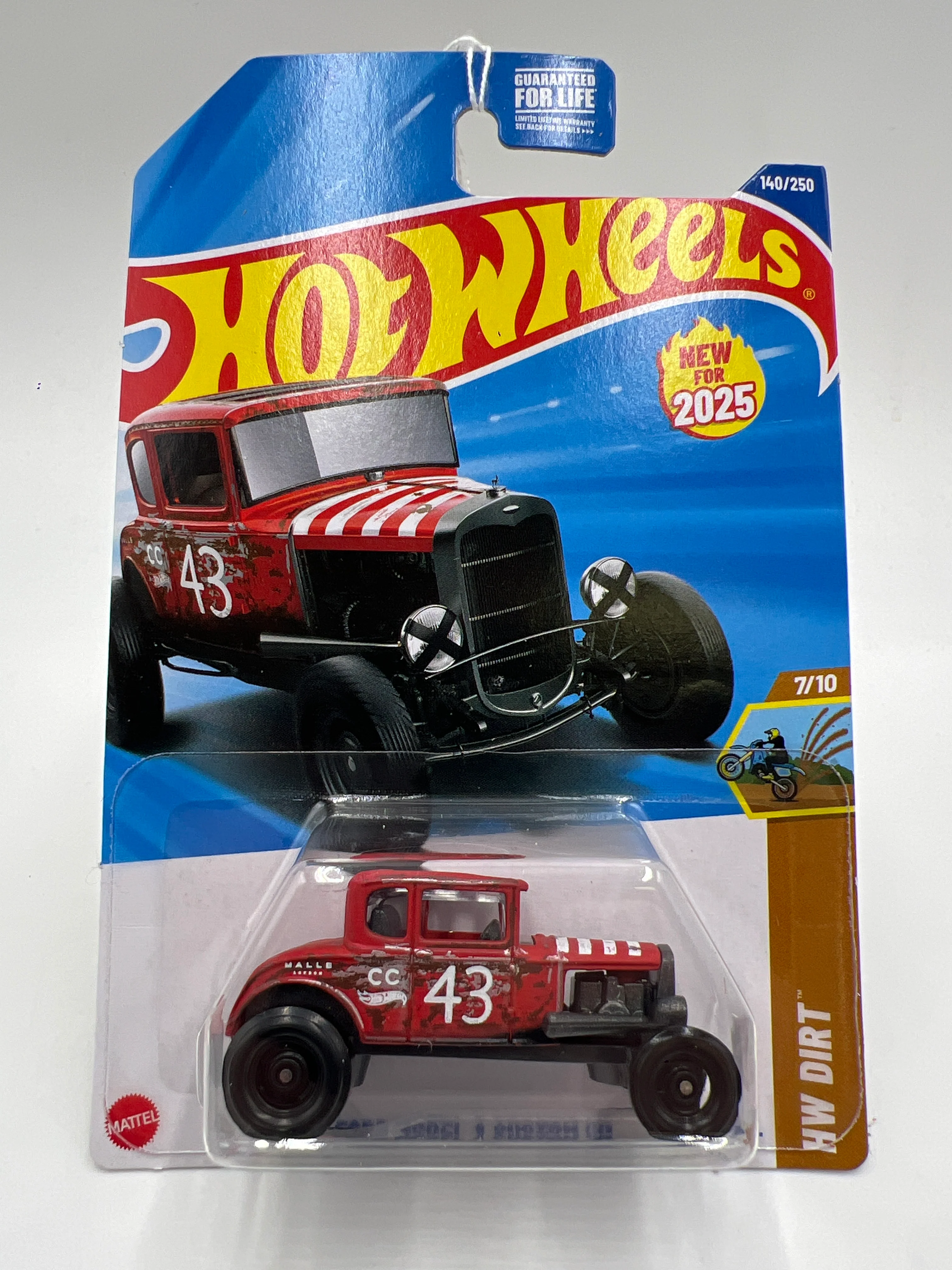 2025 Hot Wheels H Case HW Dirt #140 Ford Model A Custom 31 Red 33D - Image 2