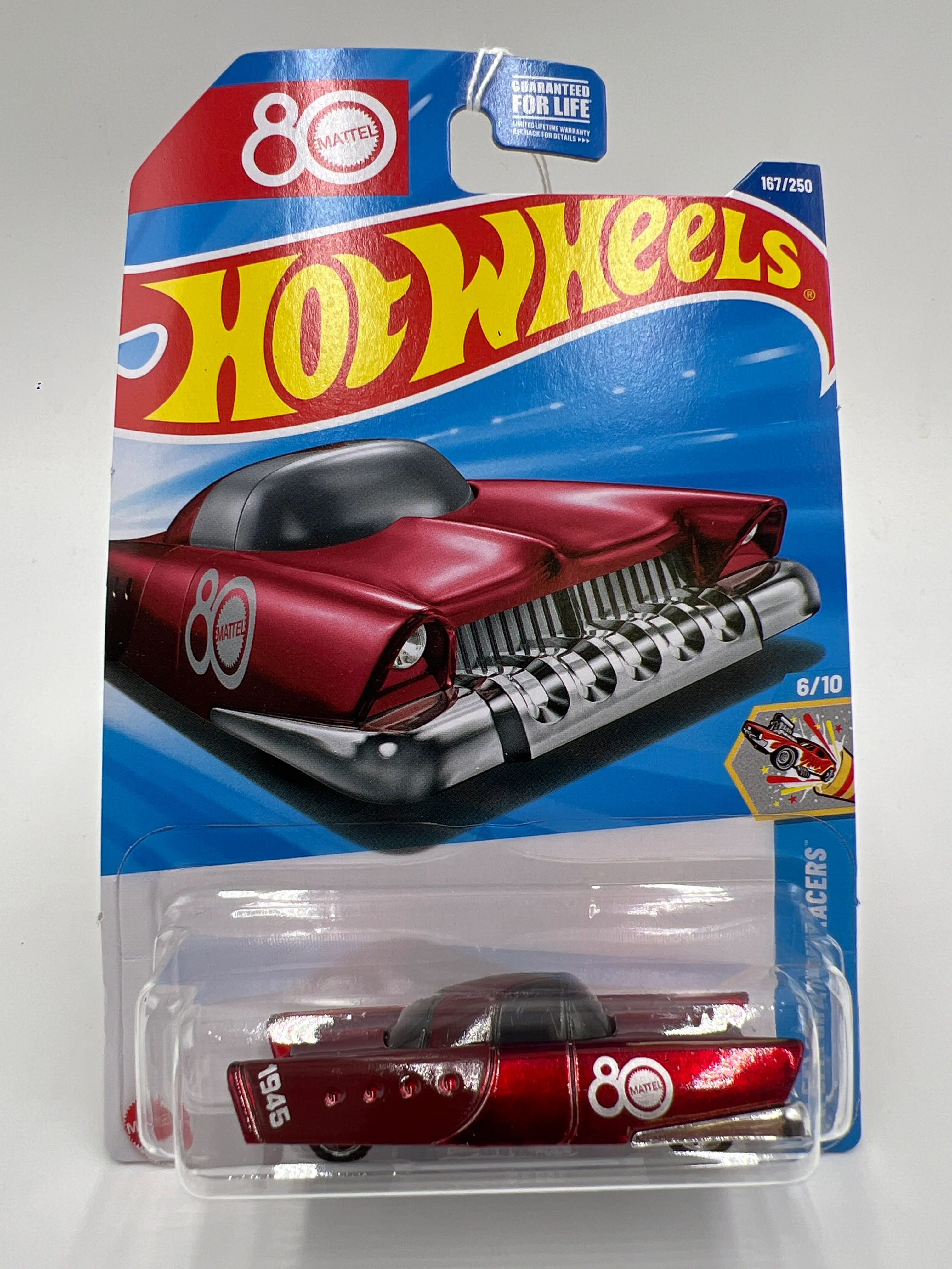 2025 Hot Wheels H Case Celebration Racers #167 Mattel Dream Mobile Spectraflame Red 121B - Image 2