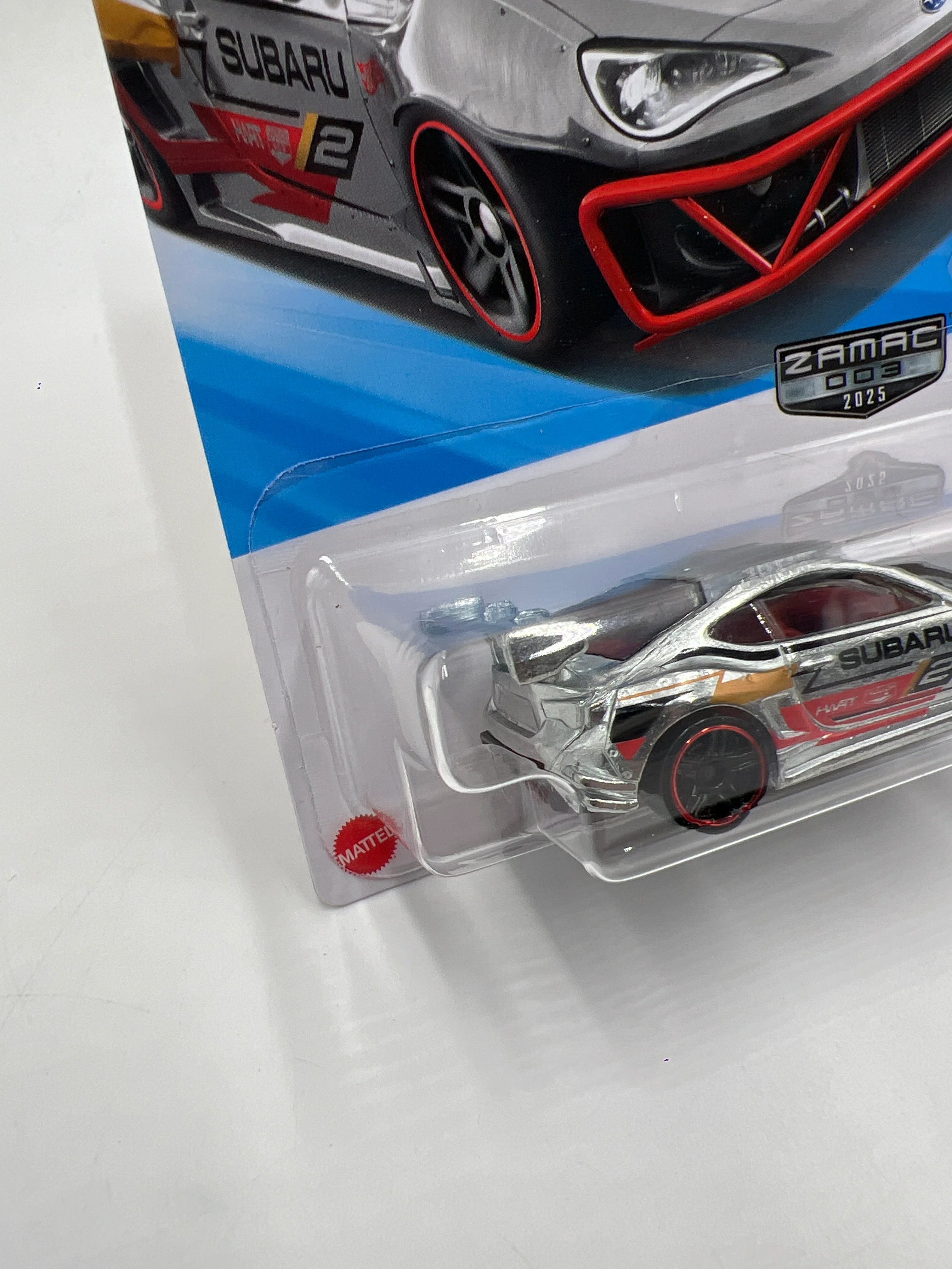 2025 Hot Wheels E Case Walmart Exclusive Zamac 003 #48 Subaru BRZ 147B - Image 4