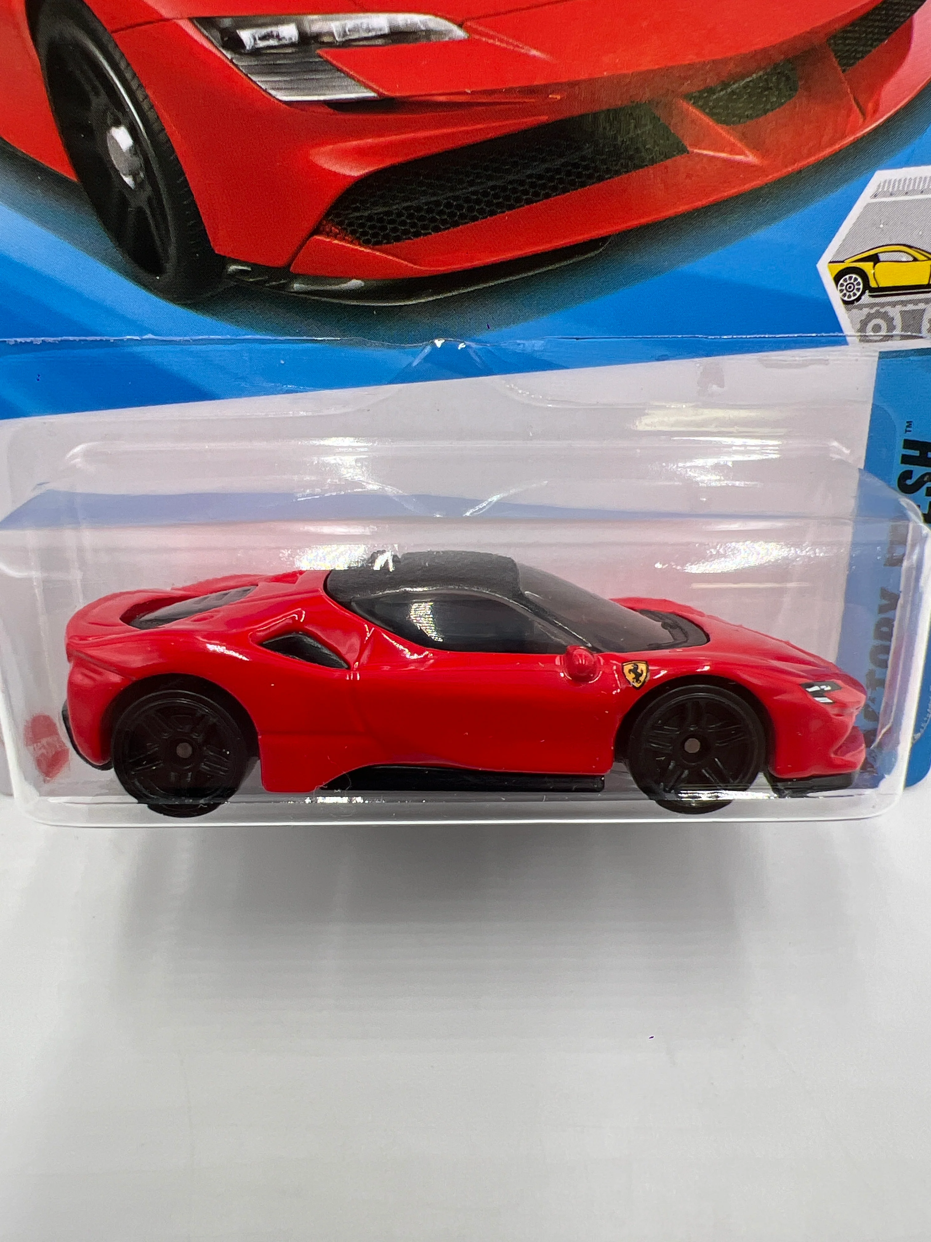 2025 Hot Wheels J Case Factory Fresh #191 Ferrari SF90 Stradale Red SR - Image 2