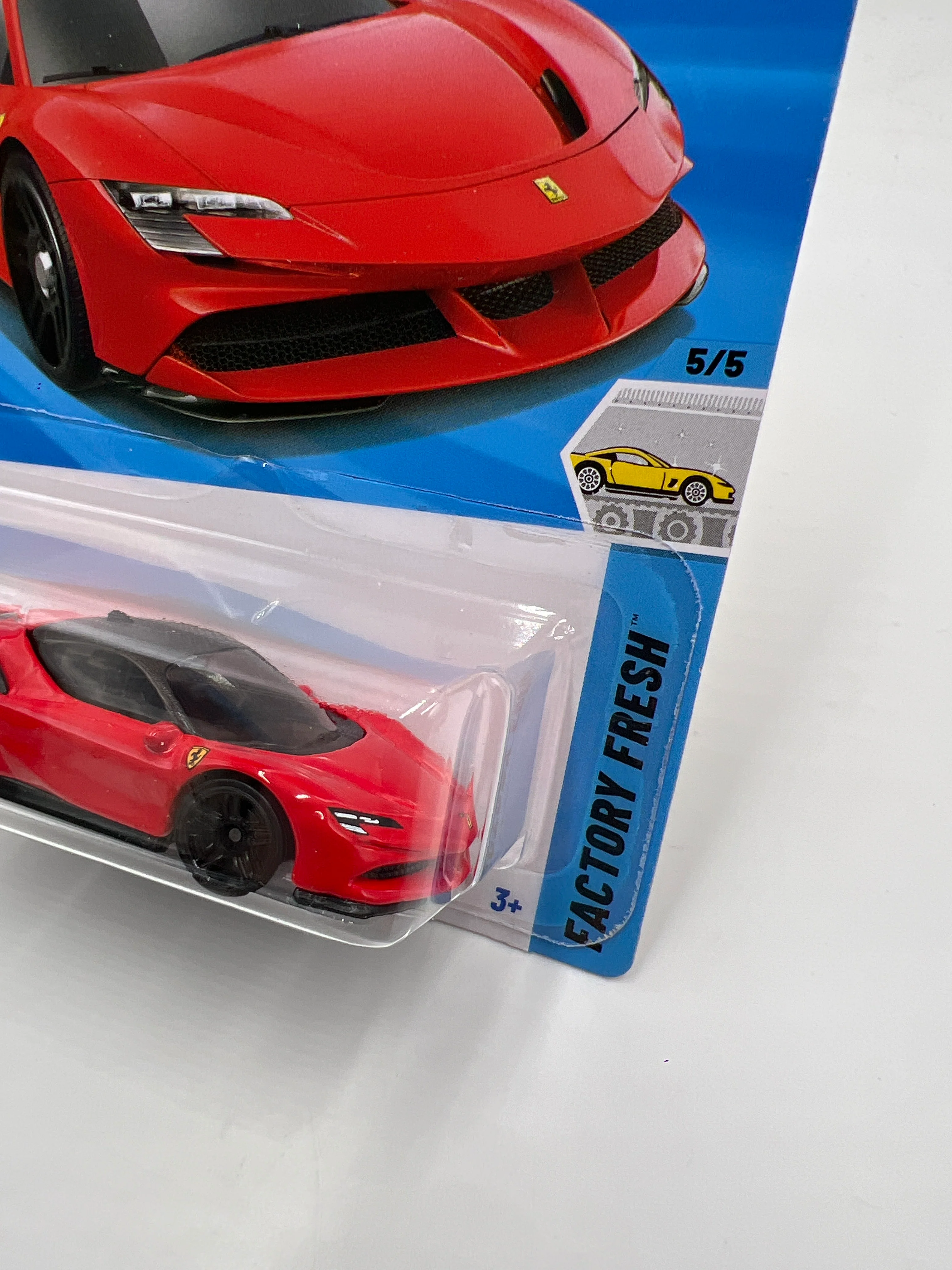 2025 Hot Wheels J Case Factory Fresh #191 Ferrari SF90 Stradale Red SR - Image 3