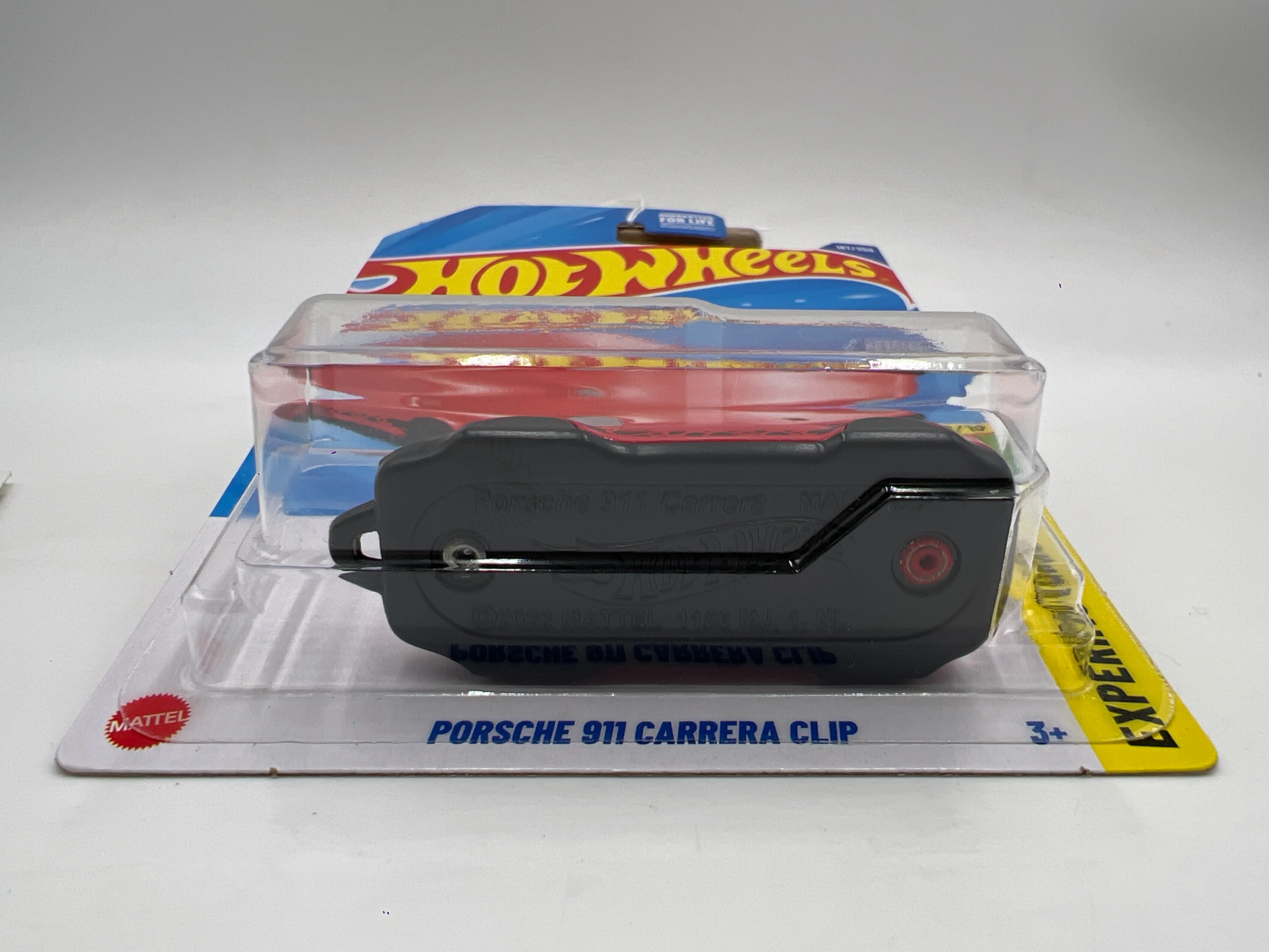 2025 Hot Wheels J Case Experimotors #187 Porsche 911 Carrera Clip Red 99E - Image 5