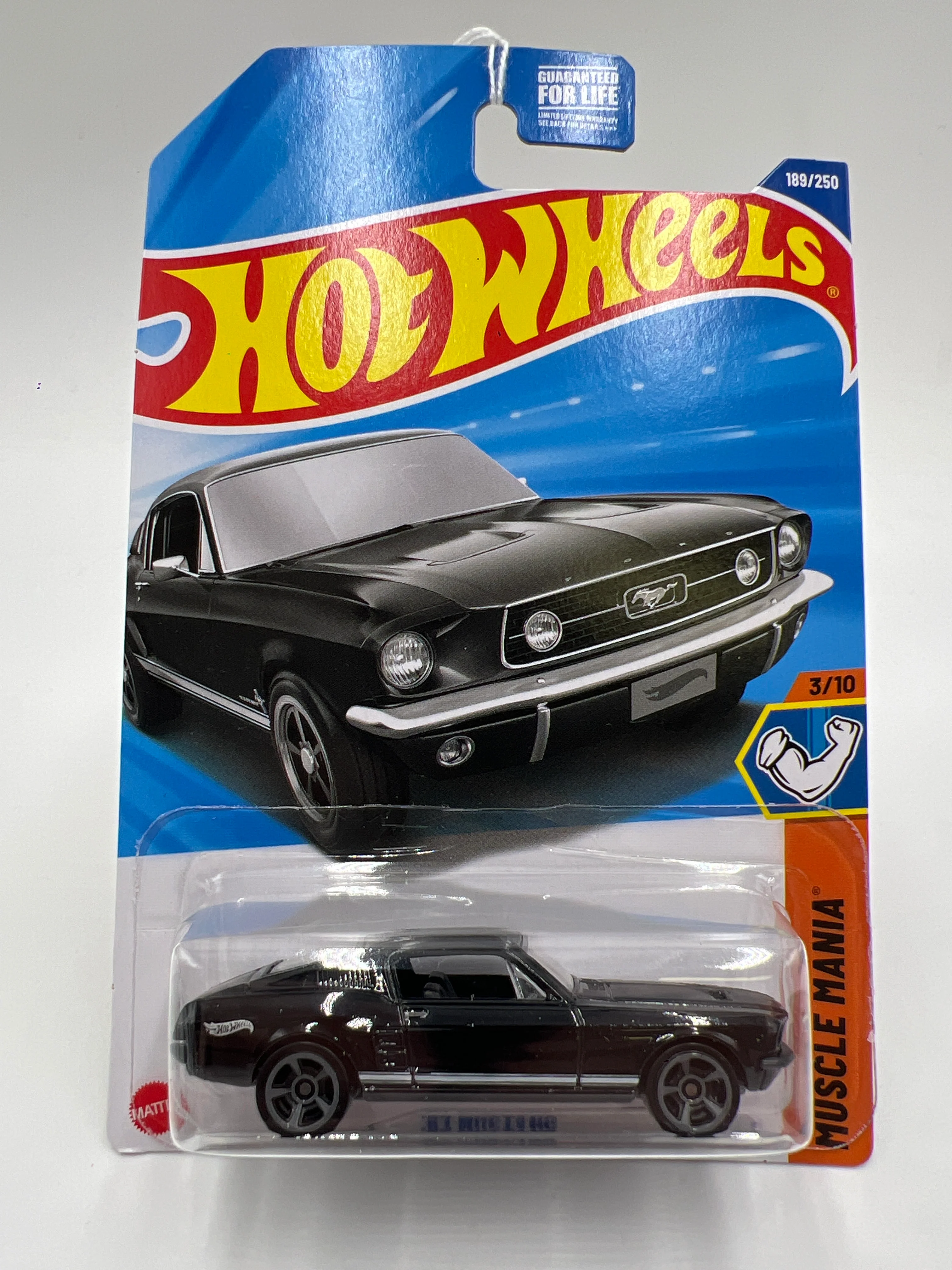 2025 Hot Wheels J Case Muscle Mania #189 67 Mustang Black 21A