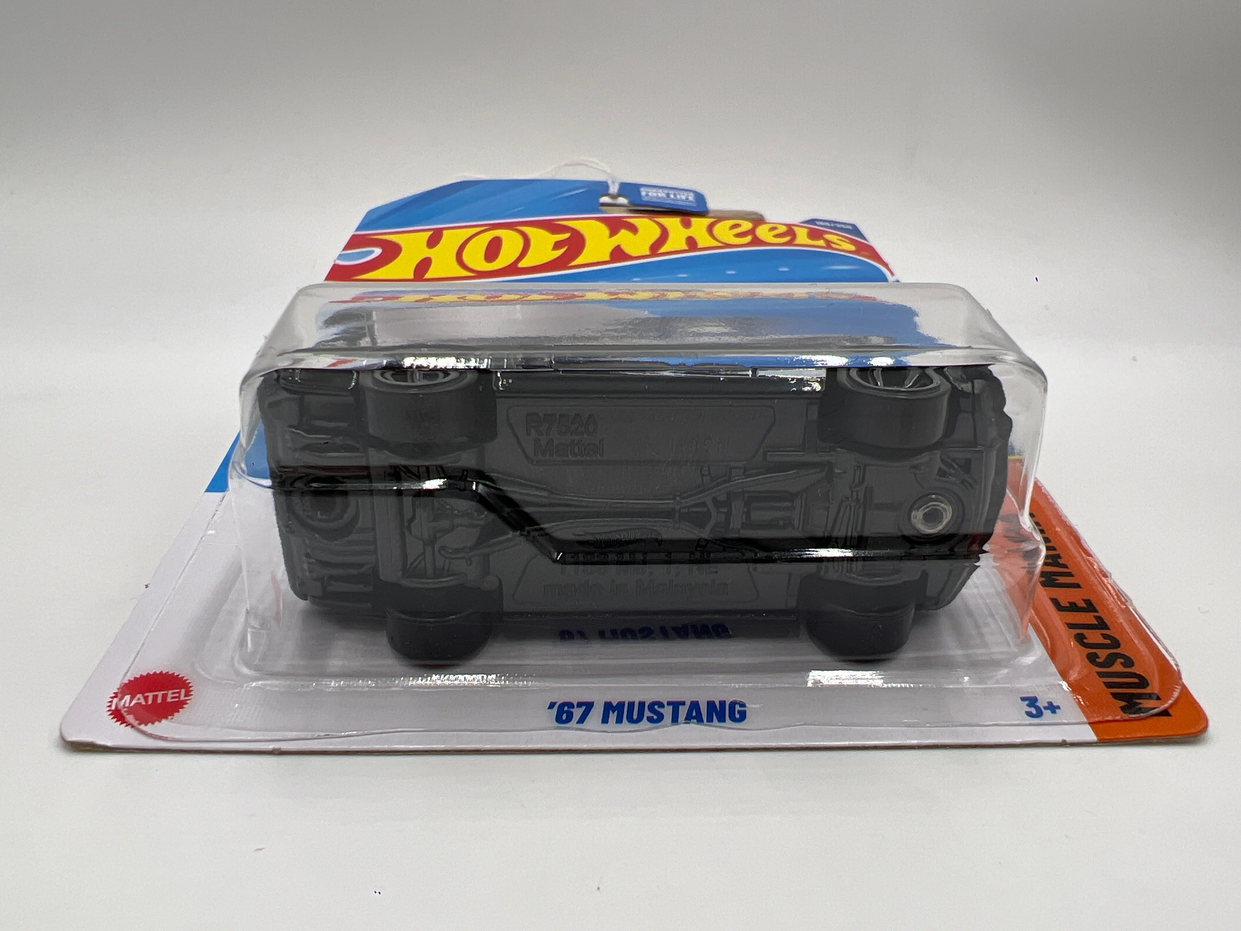 2025 Hot Wheels J Case Muscle Mania #189 67 Mustang Black 21A - Image 5