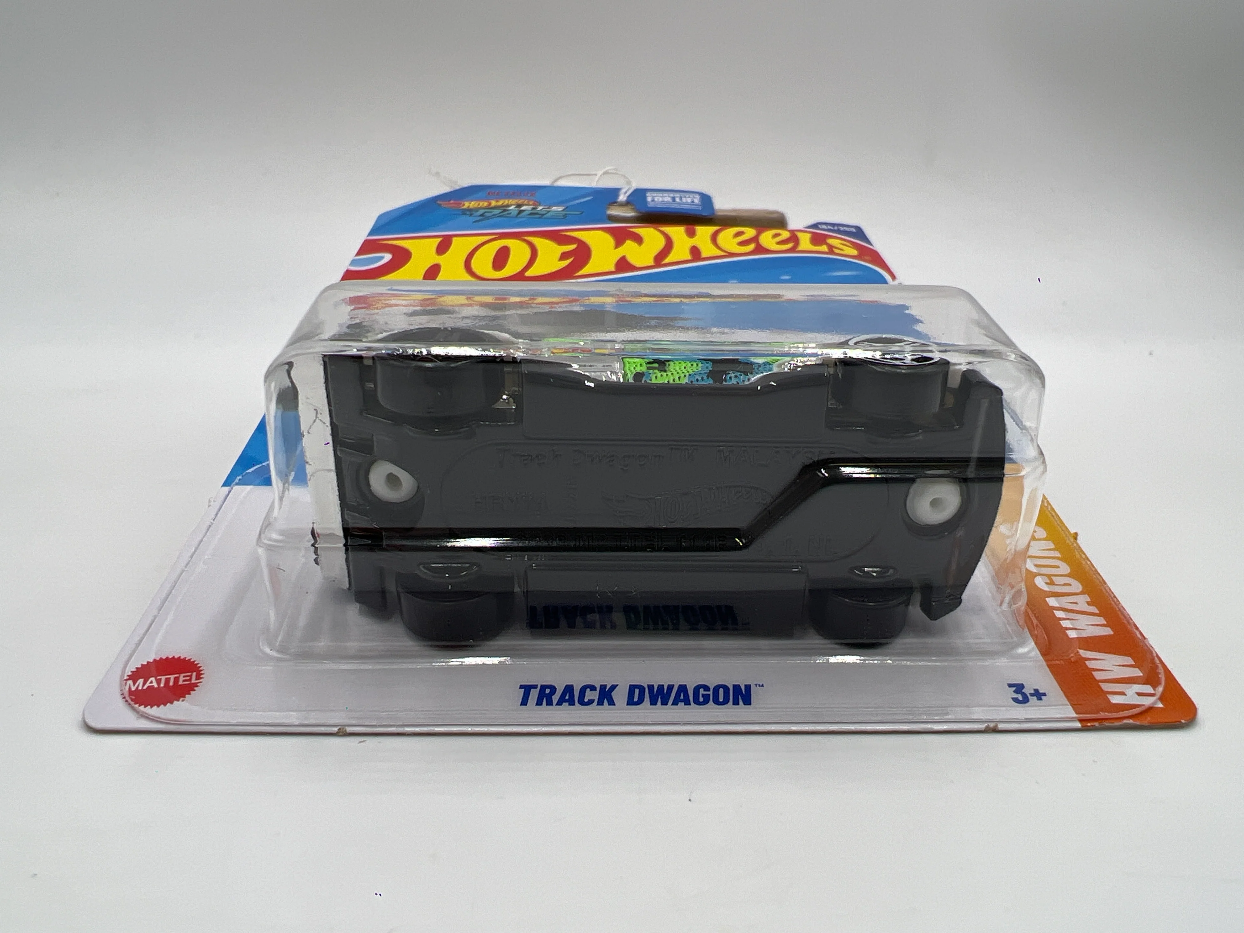 2025 Hot Wheels J Case HW Wagons #184 Track Dwagon White 67E - Image 6