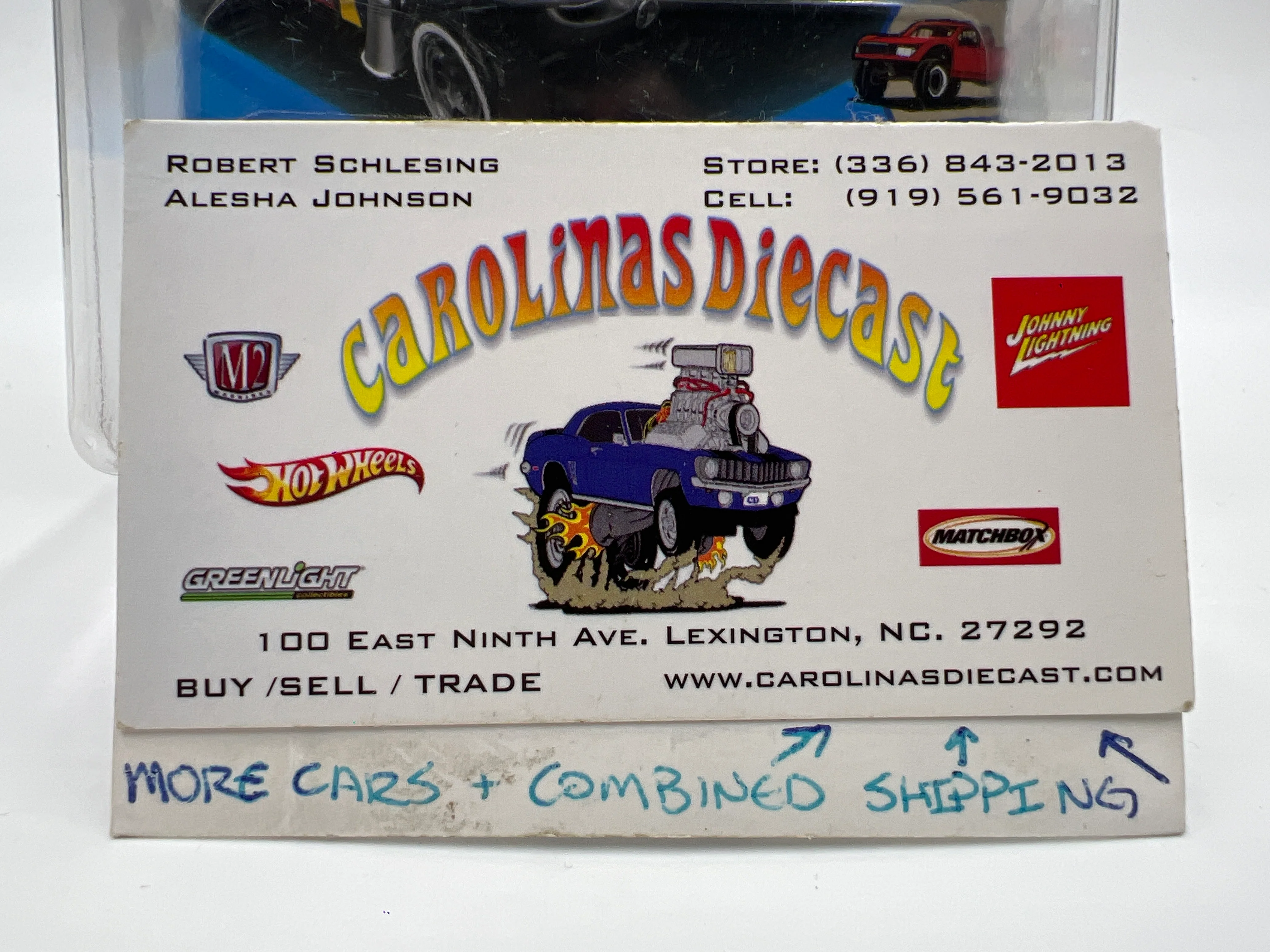 2025 Hot Wheels J Case Super Treasure Hunt #182 62 Corvette Gasser W/Protector - Image 8