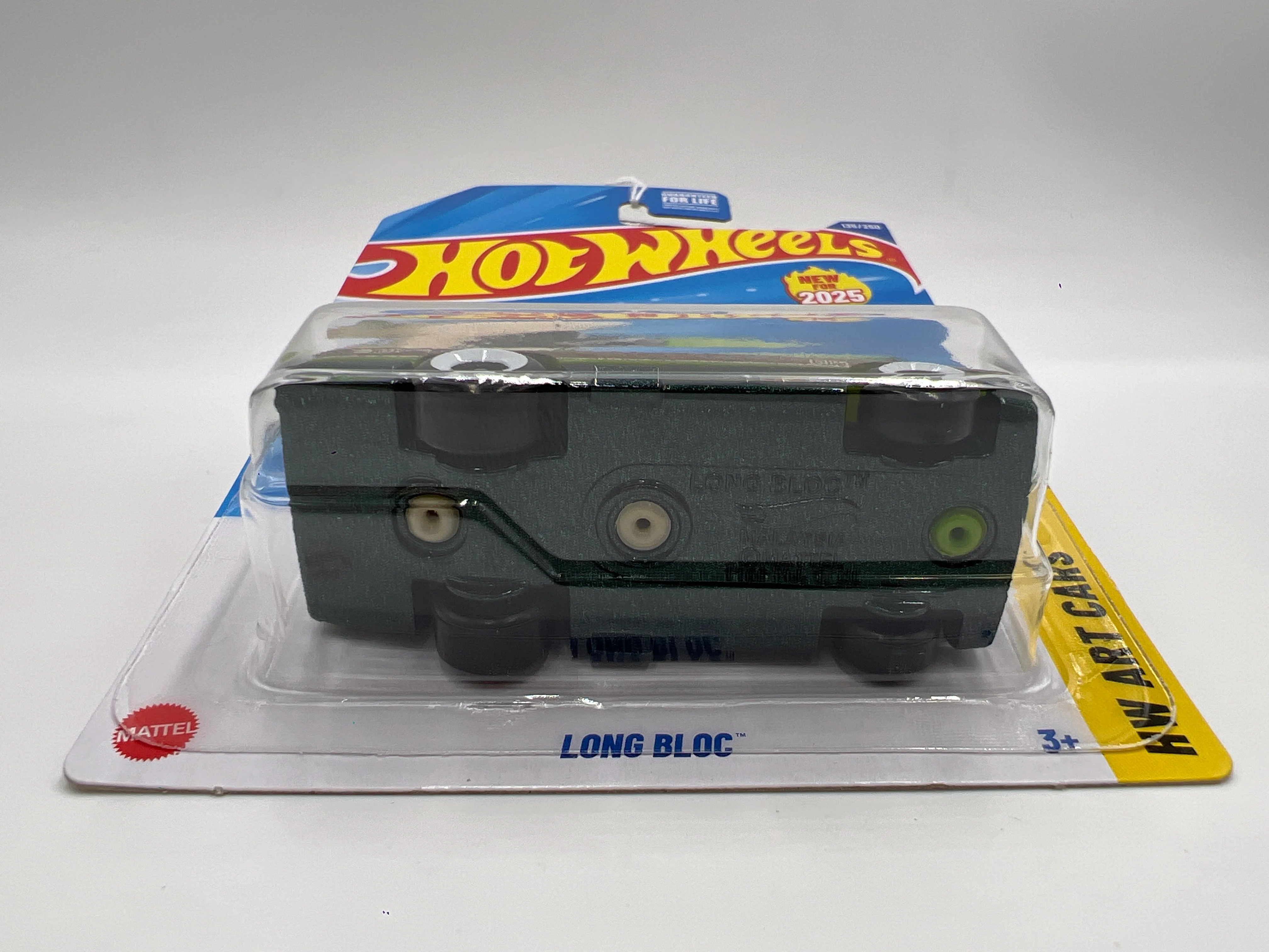 2025 Hot Wheels L Case Art Cars #135 Long Bloc Green - Image 5