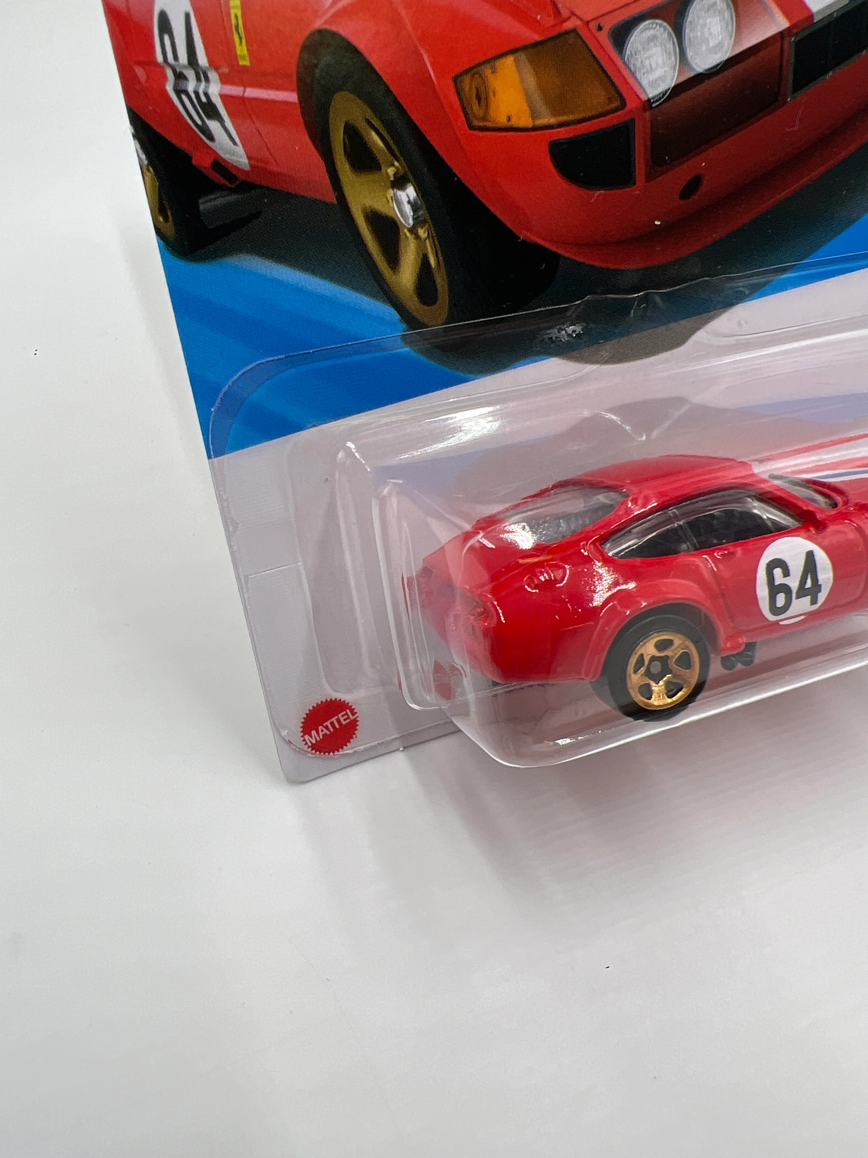 2025 Hot Wheels L Case Race Day #222 Ferrari 365 GTB4 Competizione Red SR - Image 4