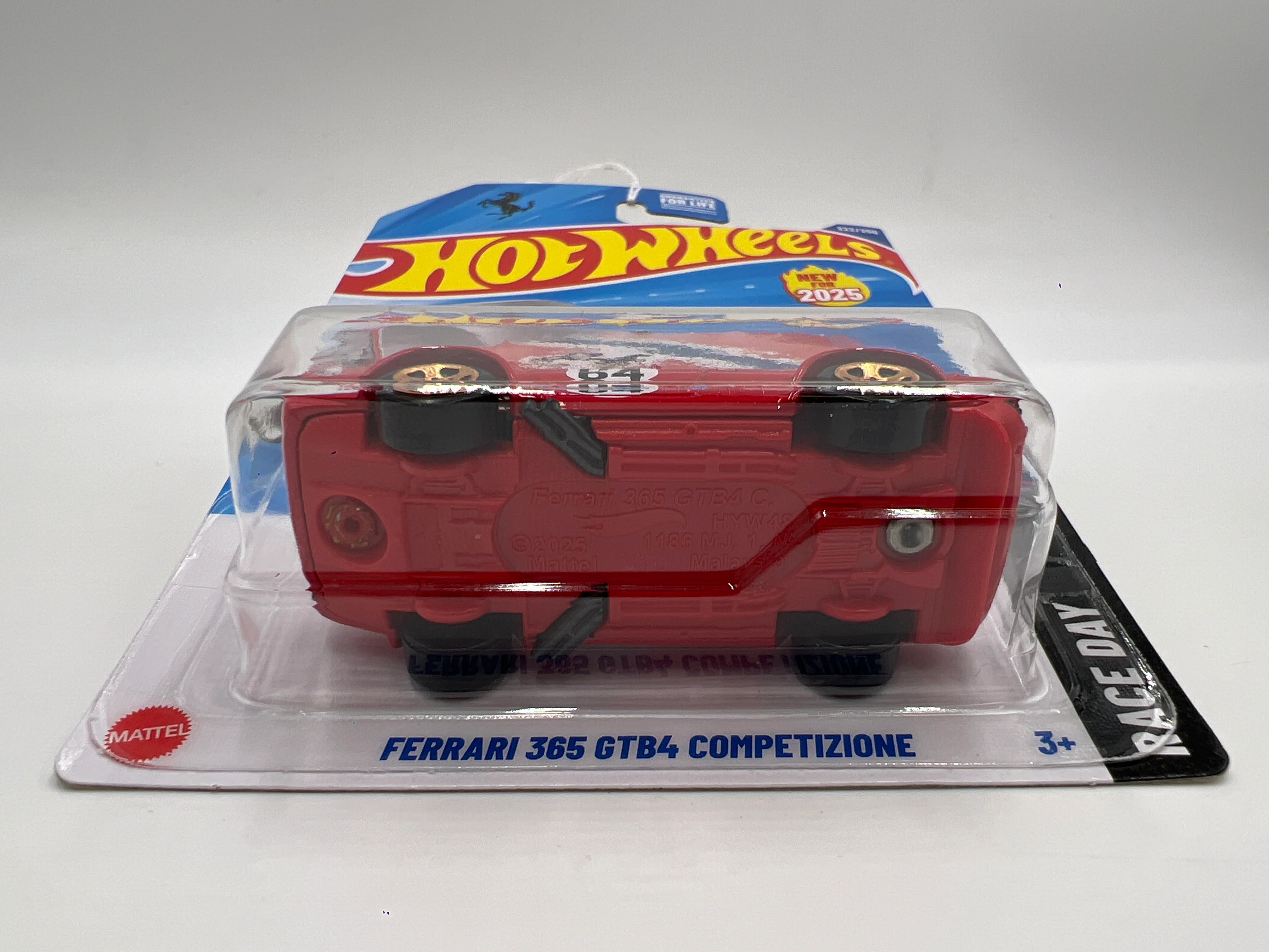 2025 Hot Wheels L Case Race Day #222 Ferrari 365 GTB4 Competizione Red SR - Image 5