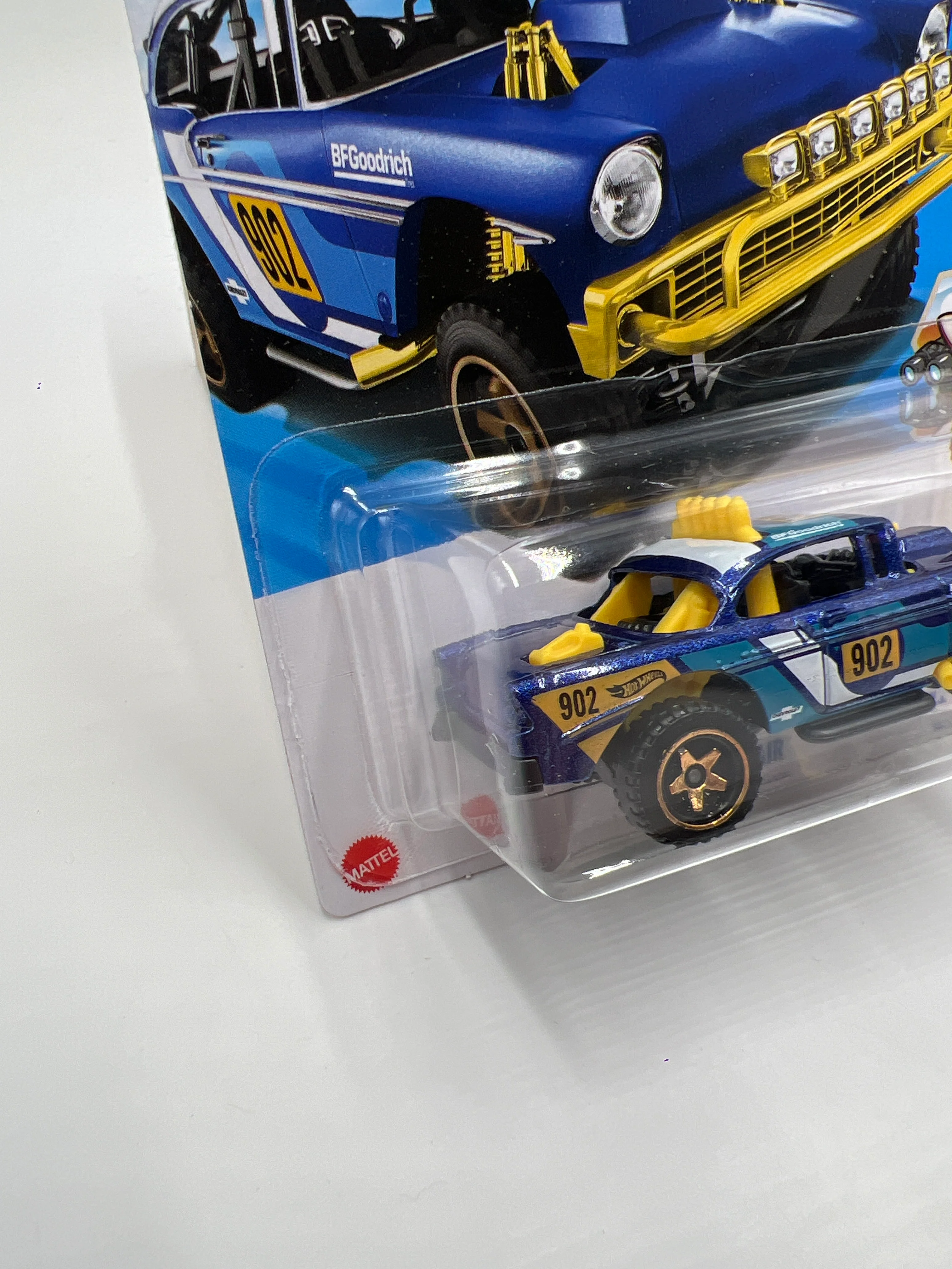 2025 Hot Wheels M Case Safari Mode #155 Big-Air Bel-Air Blue 7i - Image 4