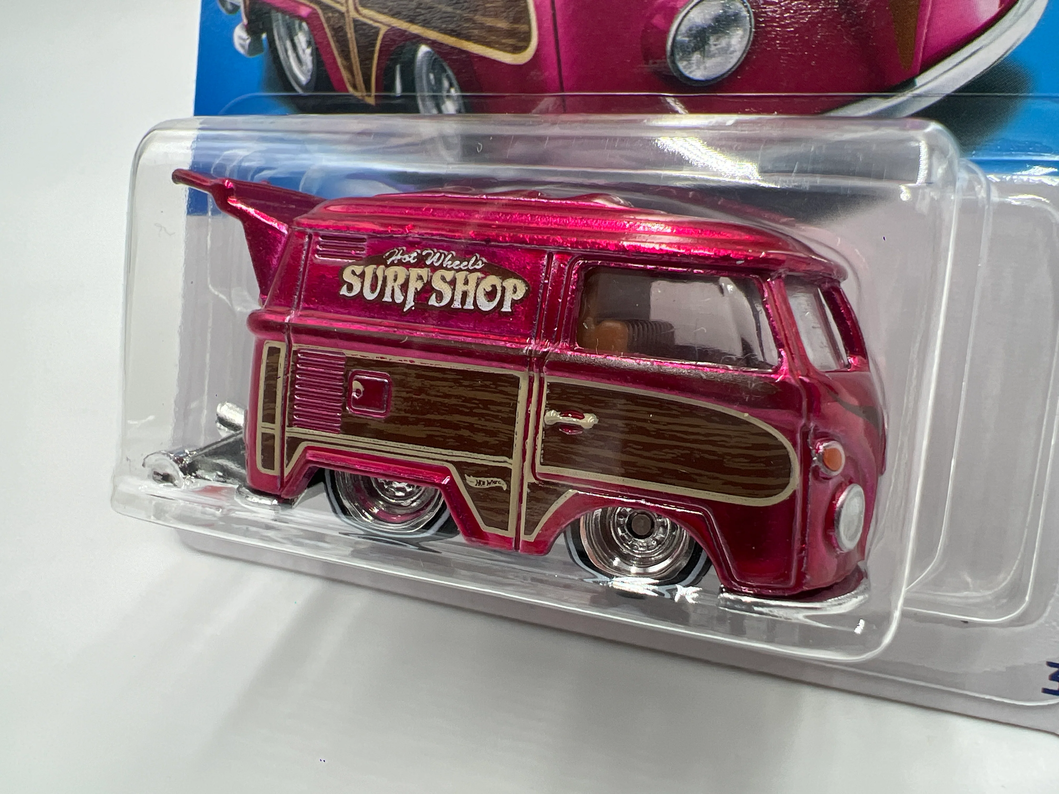 2024 Hot Wheels Legends Tour Kool Kombi Pink W/Protector - Image 2