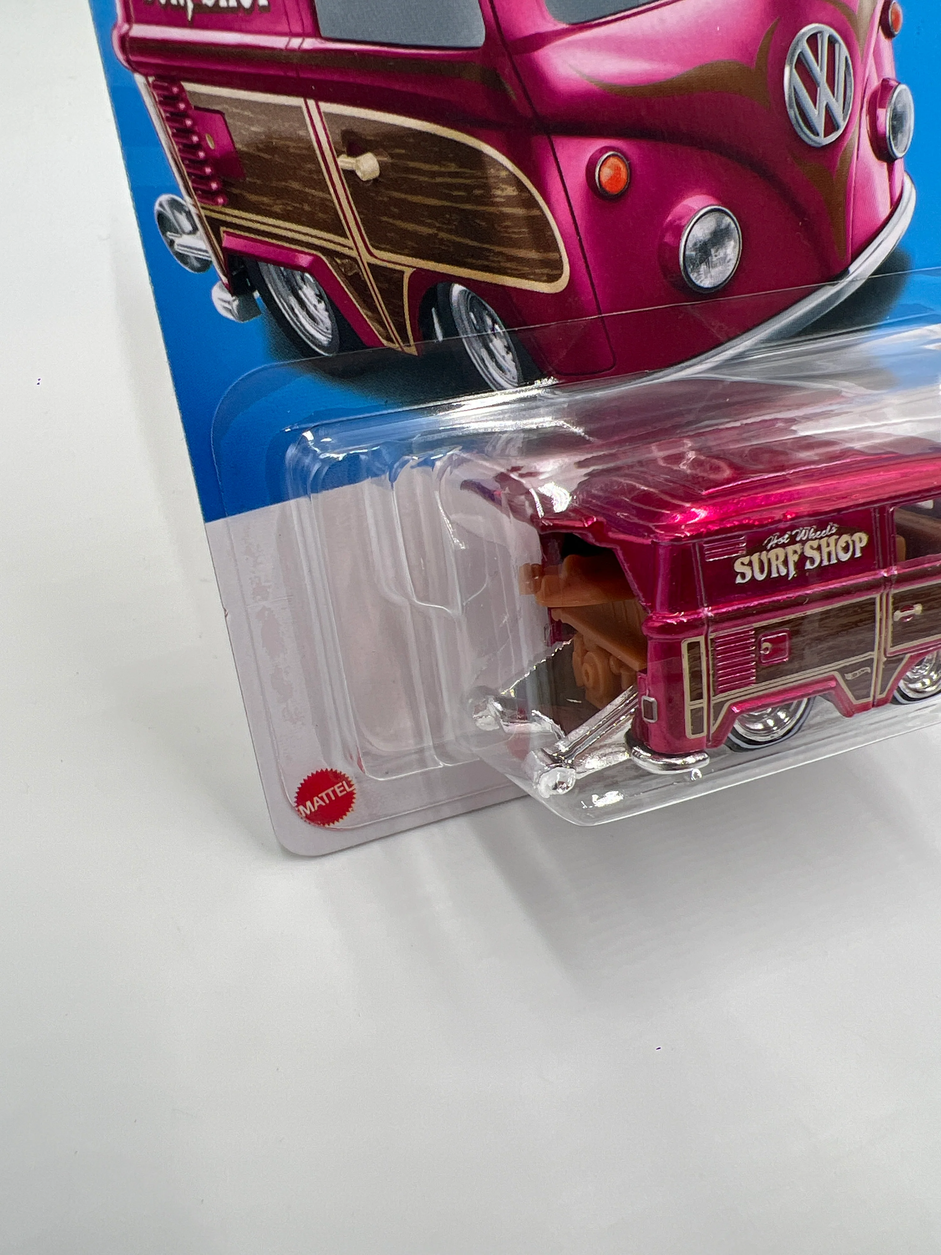 2024 Hot Wheels Legends Tour Kool Kombi Pink W/Protector - Image 4