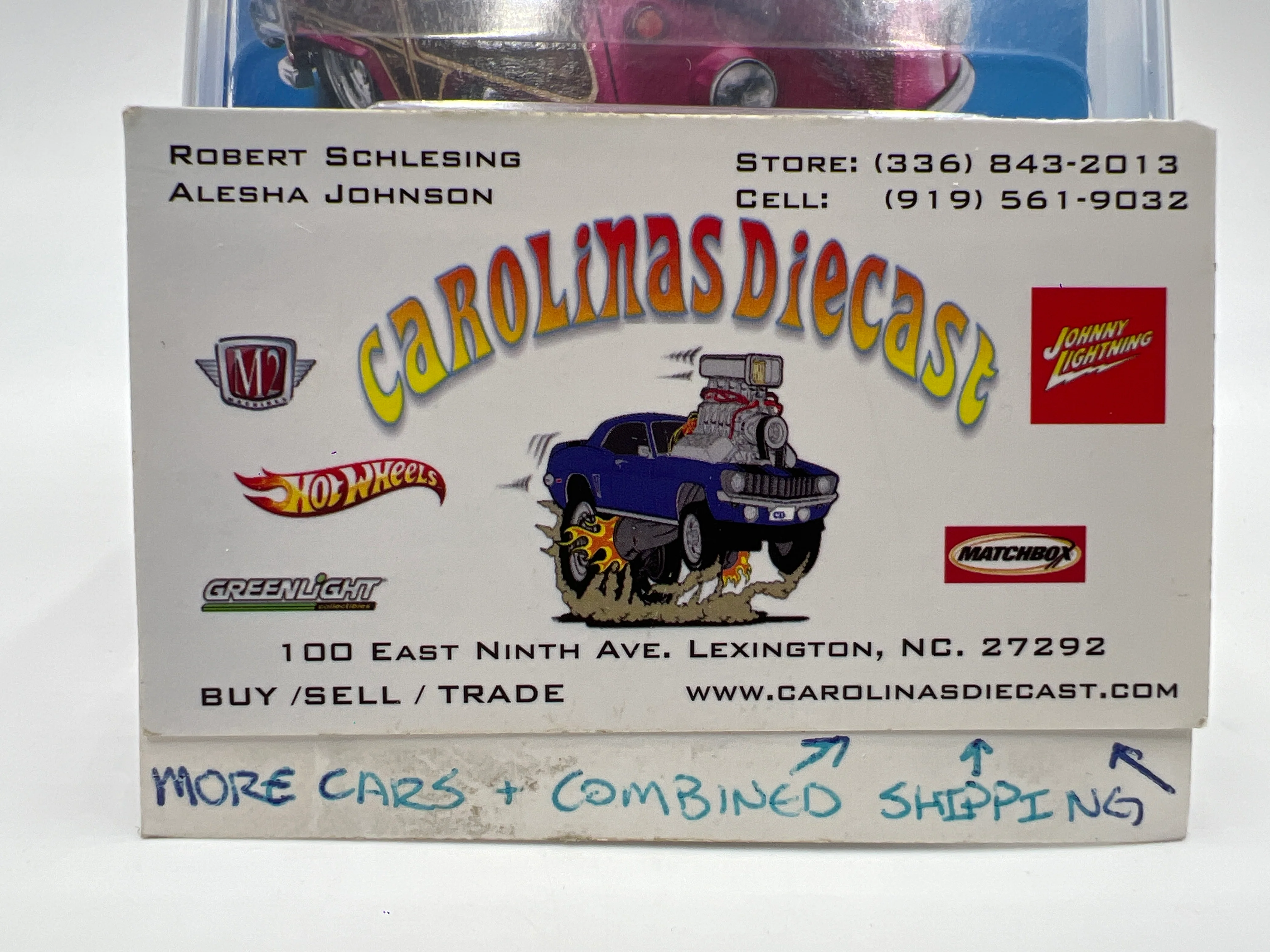 2024 Hot Wheels Legends Tour Kool Kombi Pink W/Protector - Image 8