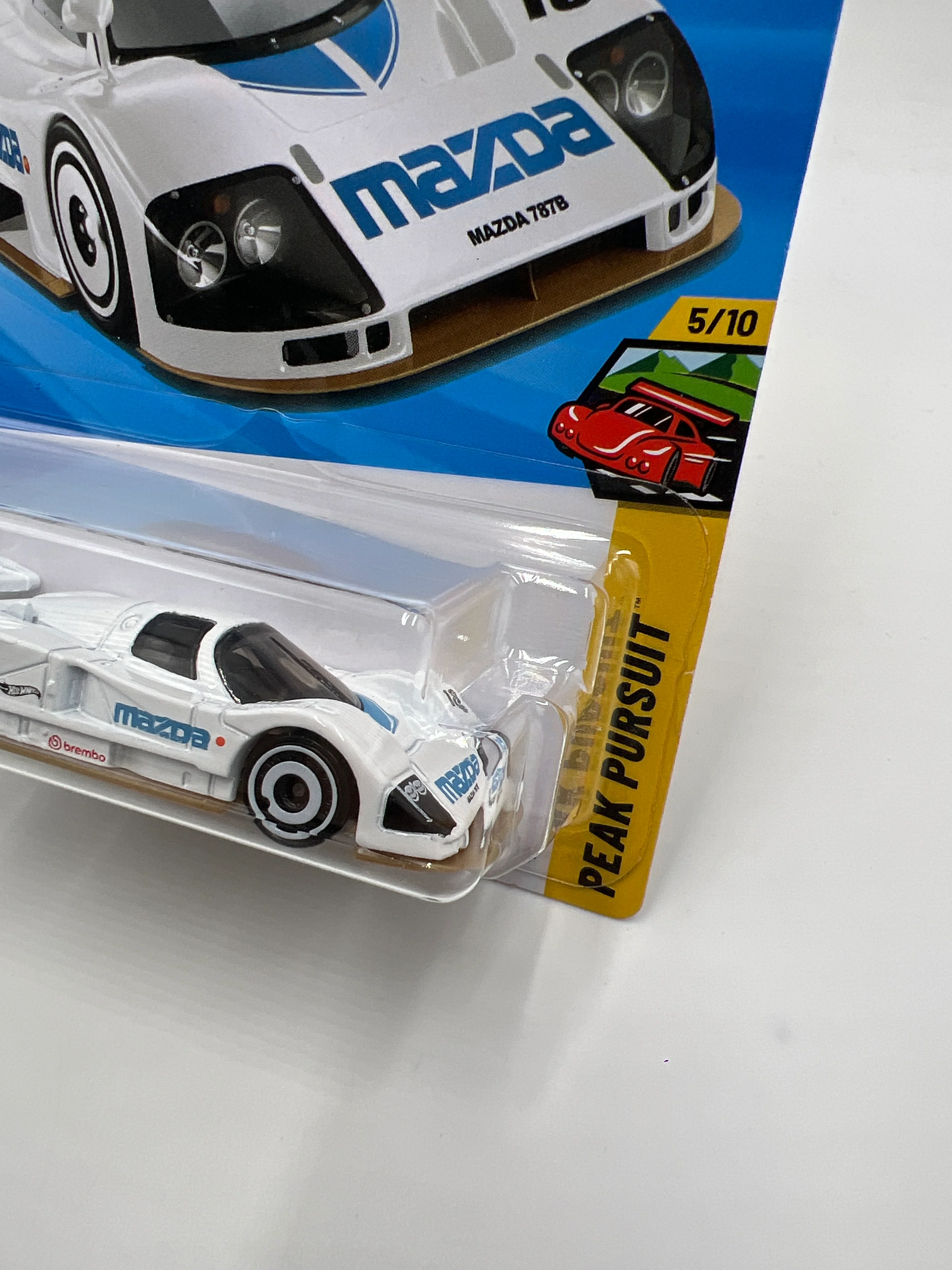 2025 Hot Wheels M Case Peak Pursuit #226 Mazda 787B White - Image 3