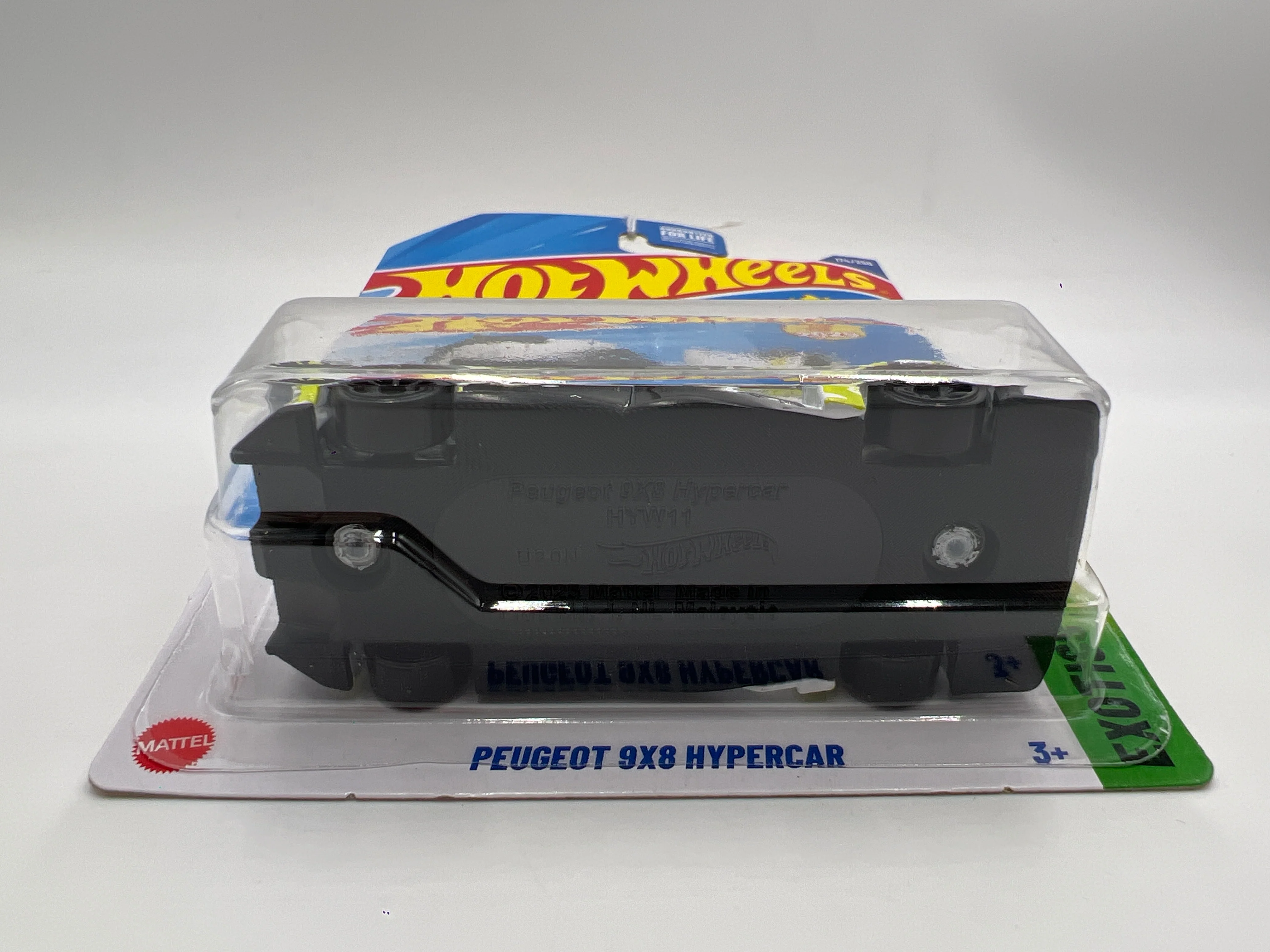 2025 Hot Wheels M Case Exotics #174 Peugeot 9x8 Hypercar White 61B - Image 5
