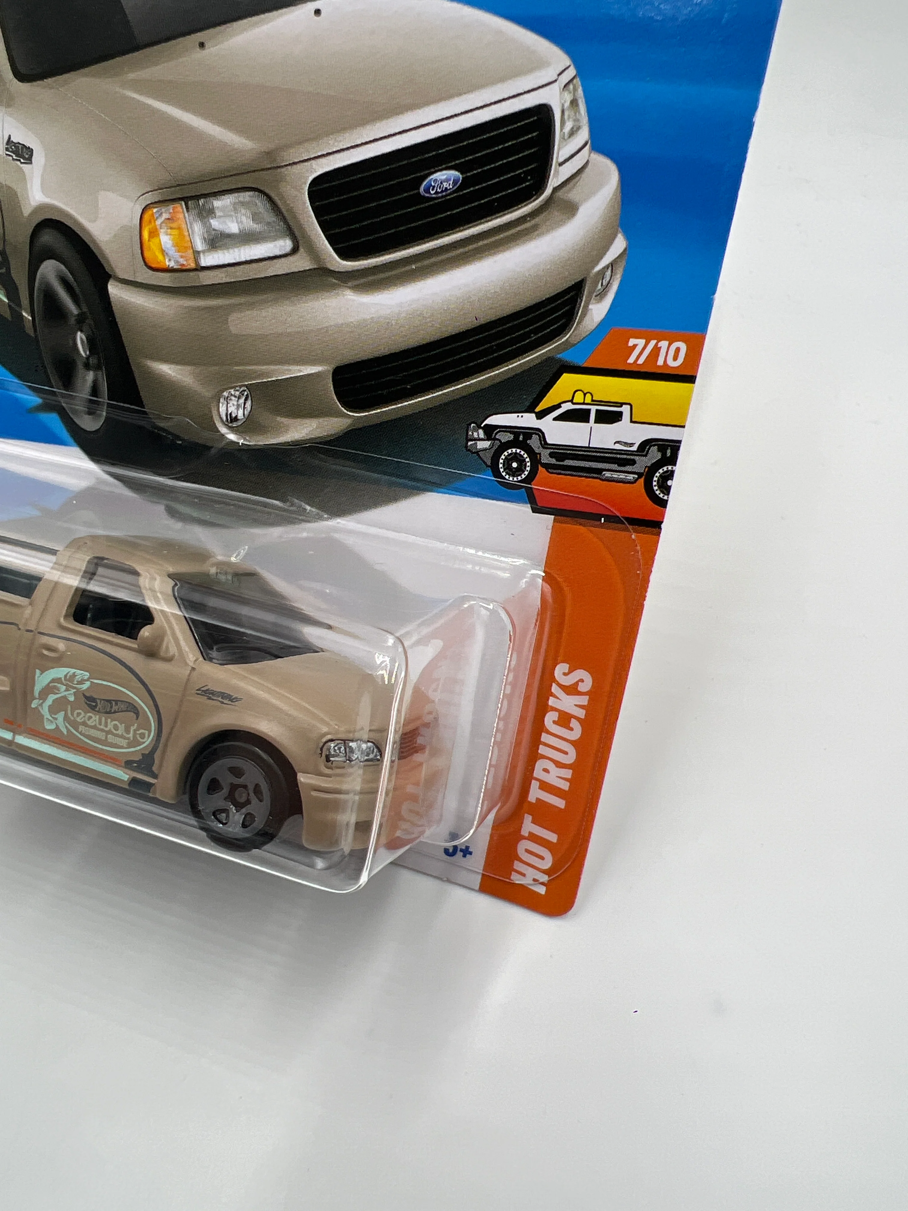 2025 Hot Wheels M Case Hot Trucks #94 99 Ford F-150 SVT Lightning 24A - Image 3
