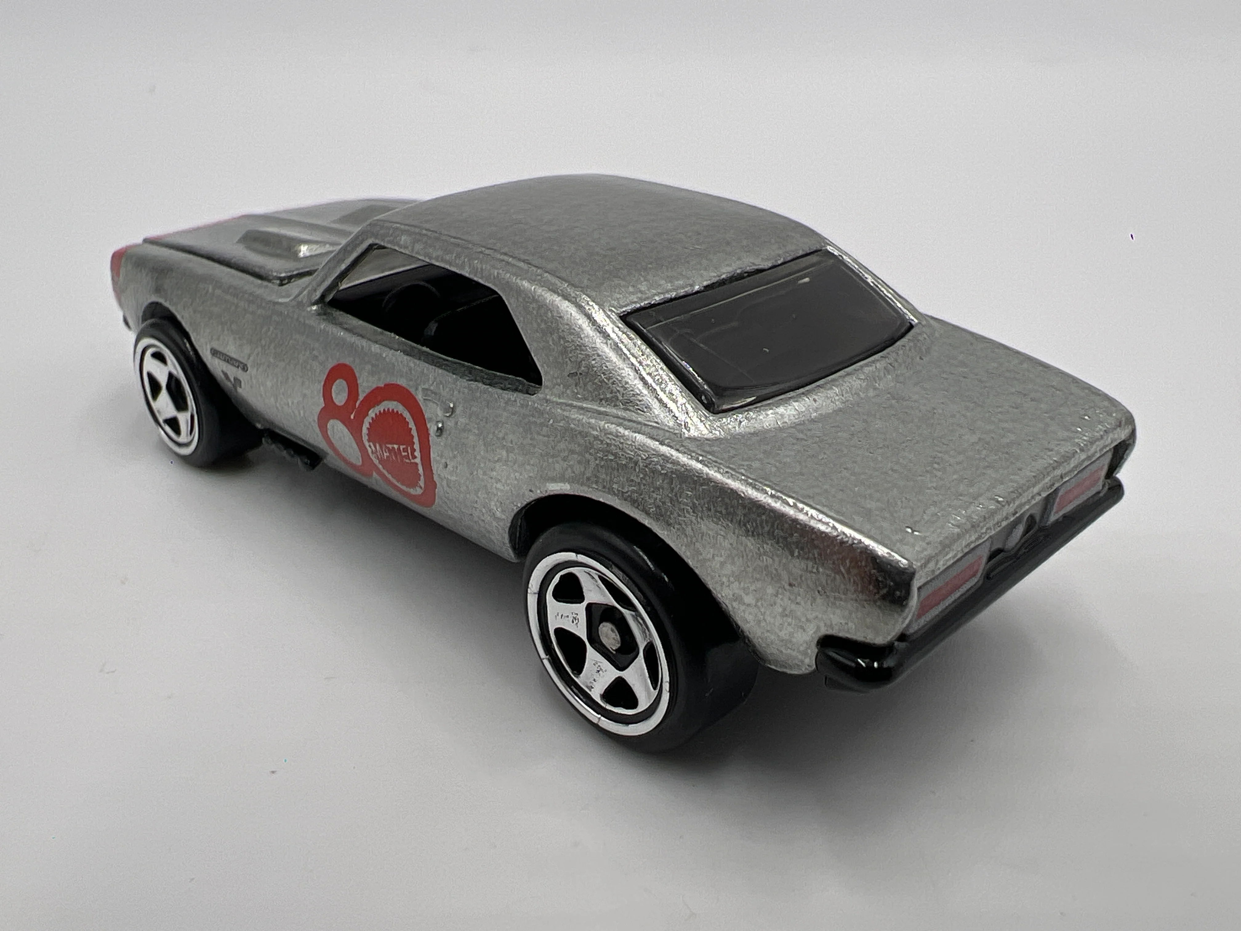2025 Hot Wheels Mattel 80 Years Replay The Classics Zamac 1967 Camaro W/Opening Hood Loose - Image 2