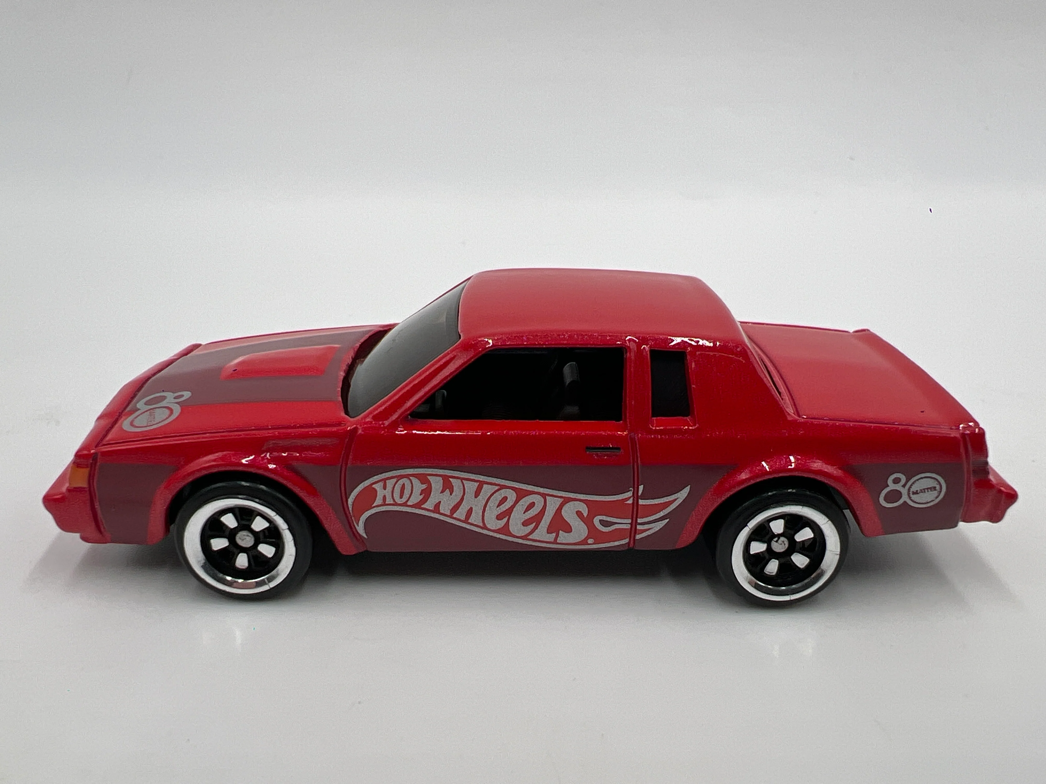 2025 Hot Wheels Silver Series Mattel 80th Anniversary Box Set 87 Buick Regal GNX Red Loose - Image 4
