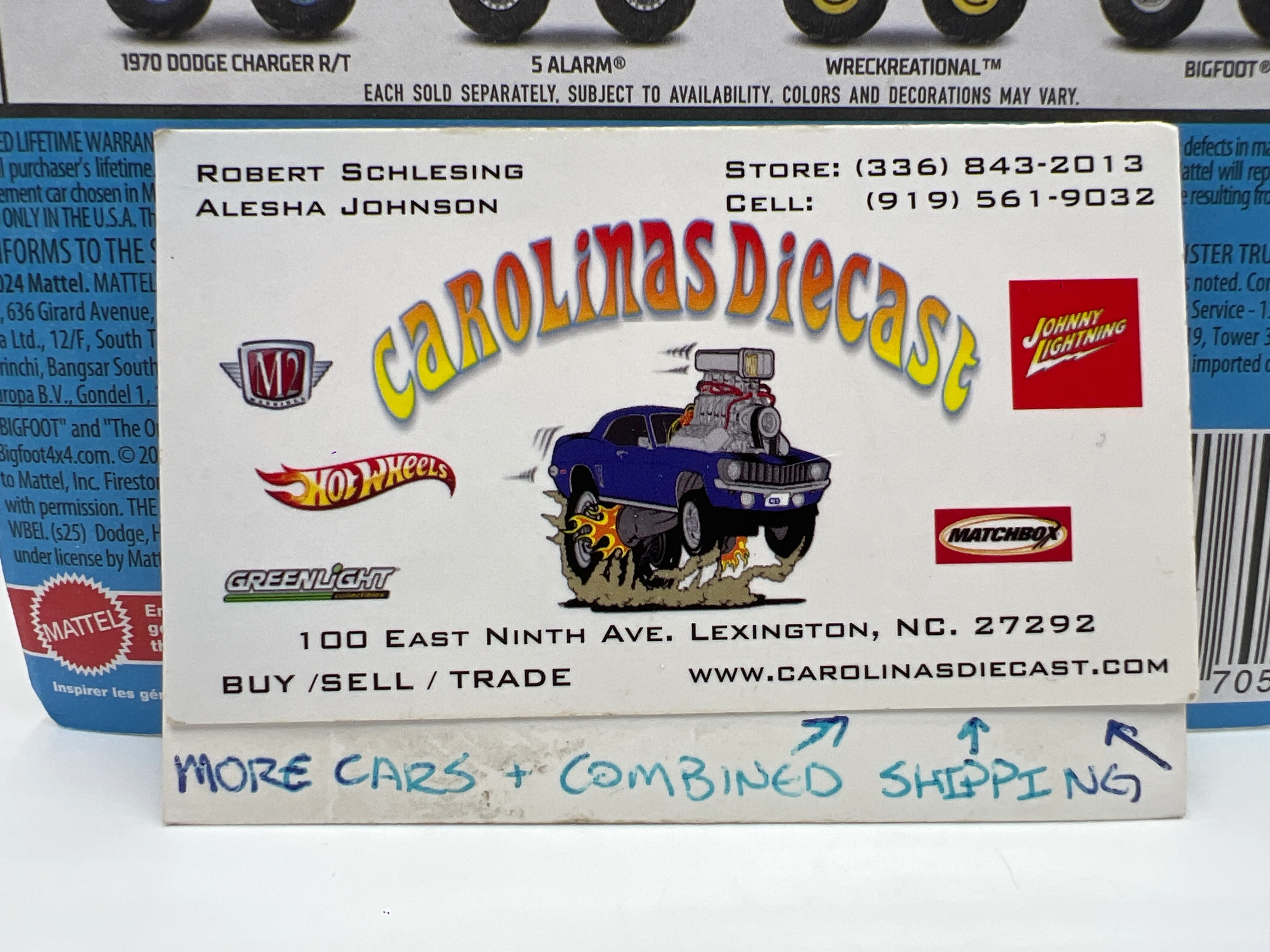 2025 Hot Wheels Monster Trucks Sharks Vs Dinos #3 Great Bite 127G - Image 7