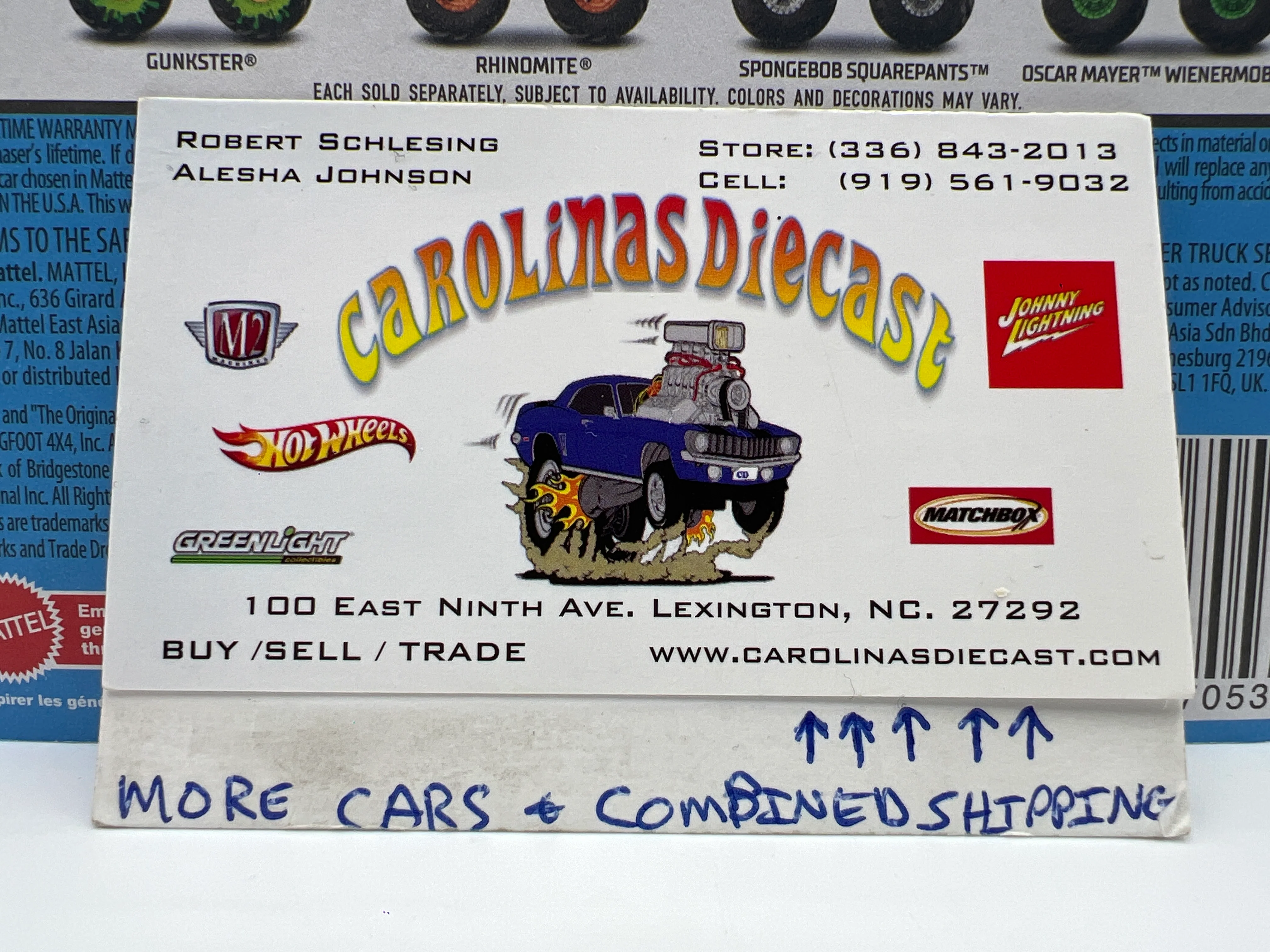 2025 Hot Wheels Monster Trucks Leading Legends #3 Bigfoot 127C - Image 7