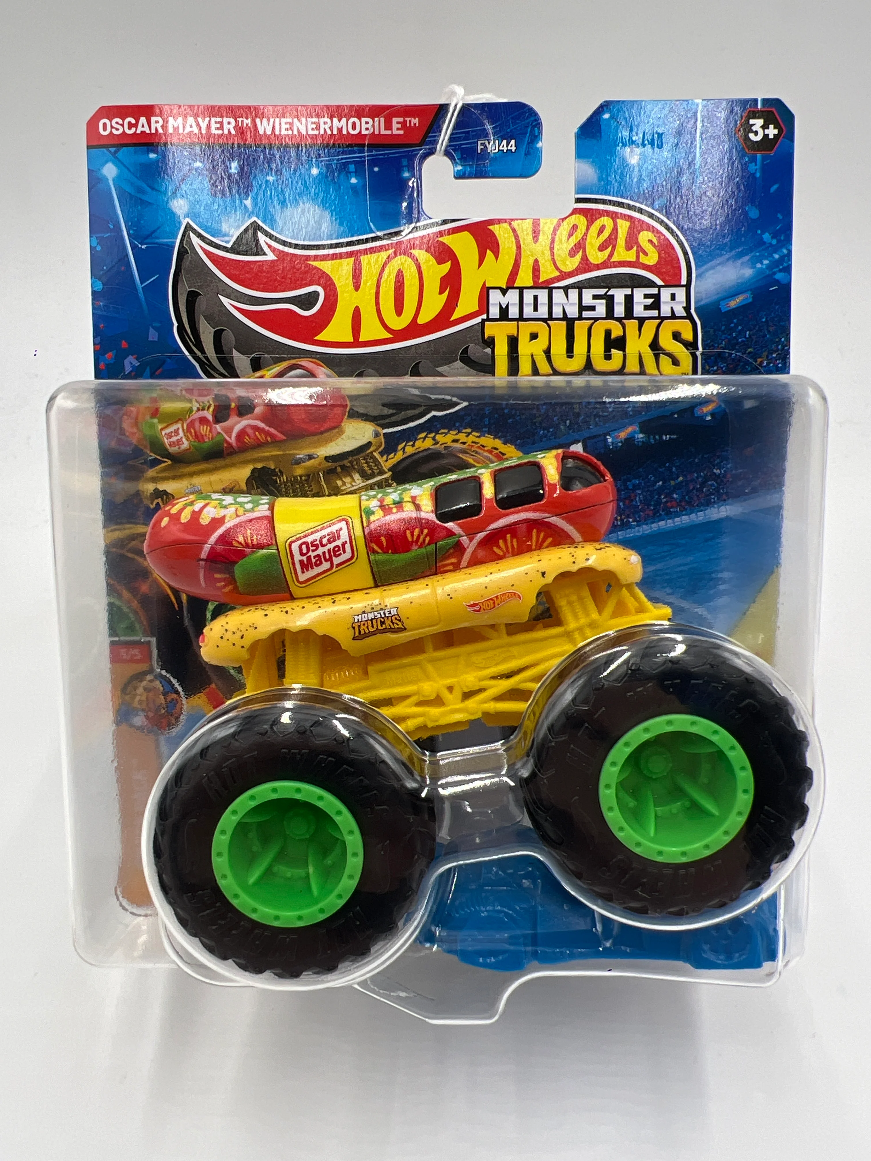 2025 Hot Wheels Monster Trucks Snack Pack #3 Oscar Mayer Wienermobile 125D - Image 2