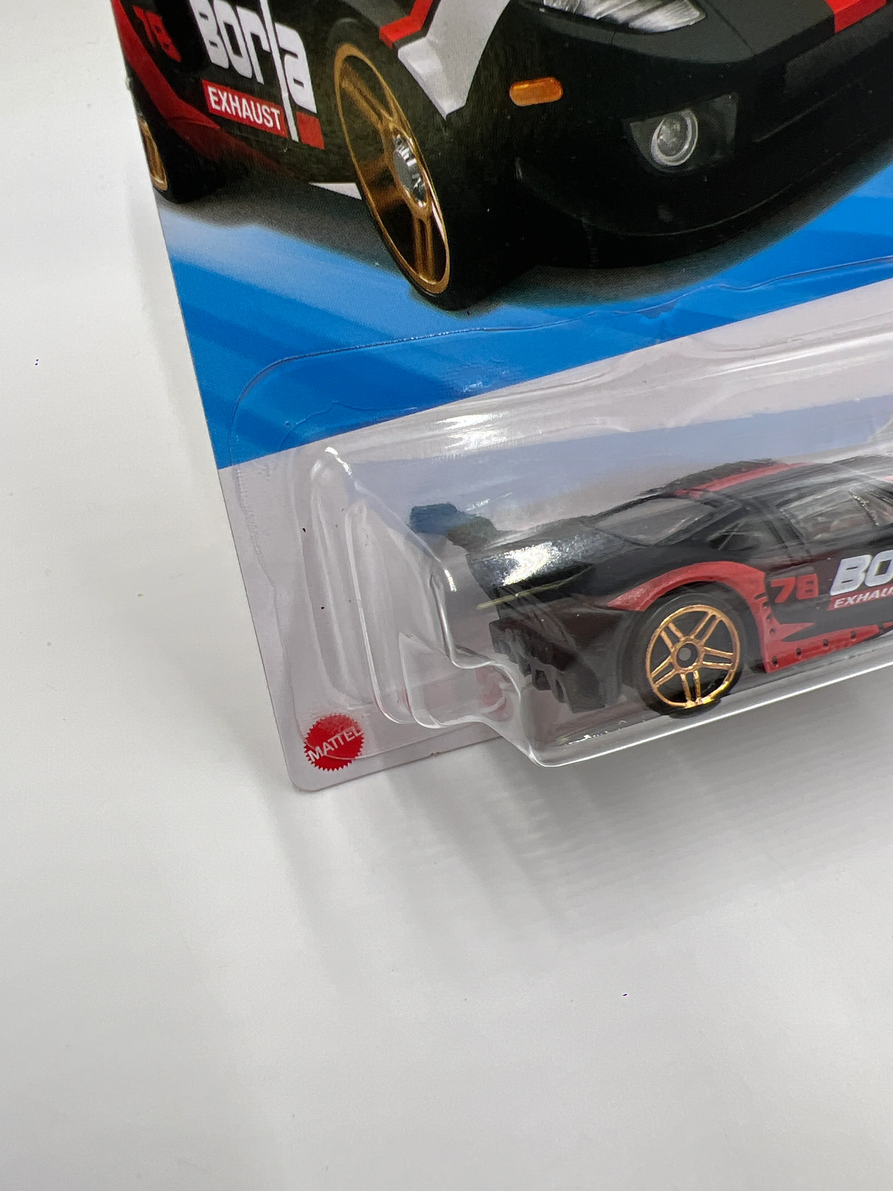 2025 Hot Wheels N Case Modified #159 Ford GT Black Borla 25D - Image 4
