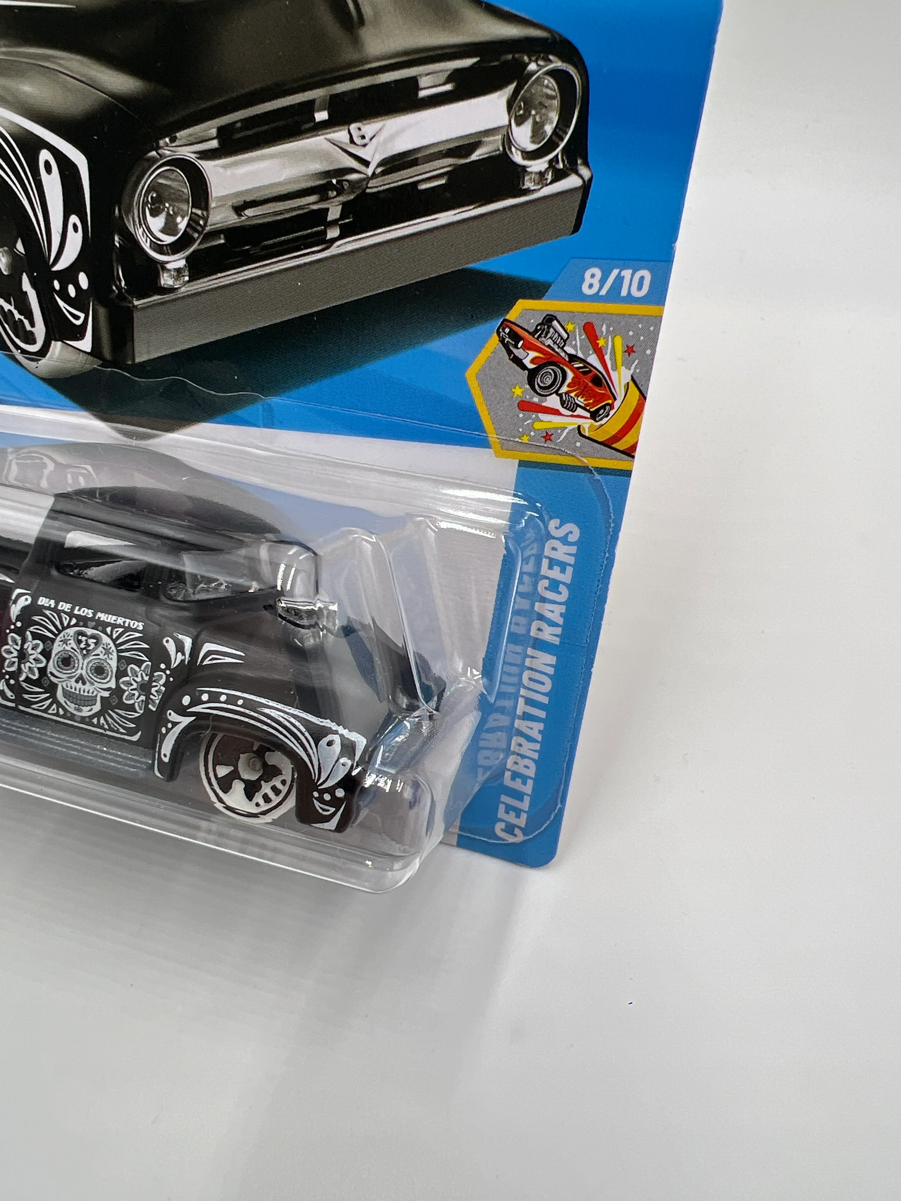 2025 Hot Wheels N Case Celebration Racers #233 Custom 56 Ford Truck Black 31B - Image 3