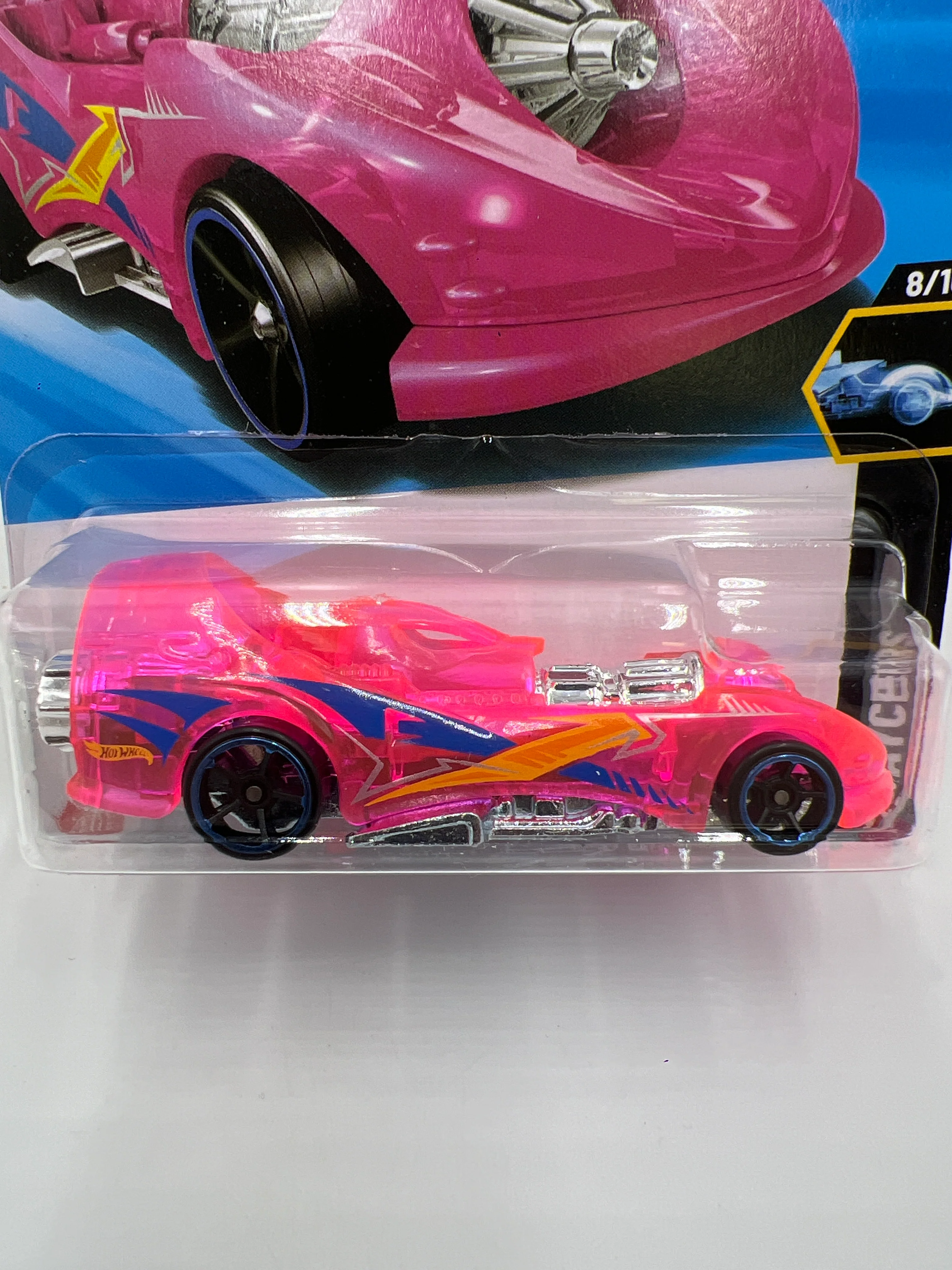 2025 Hot Wheels N Case X-Raycers #109 Power Rocket Pink - Image 2