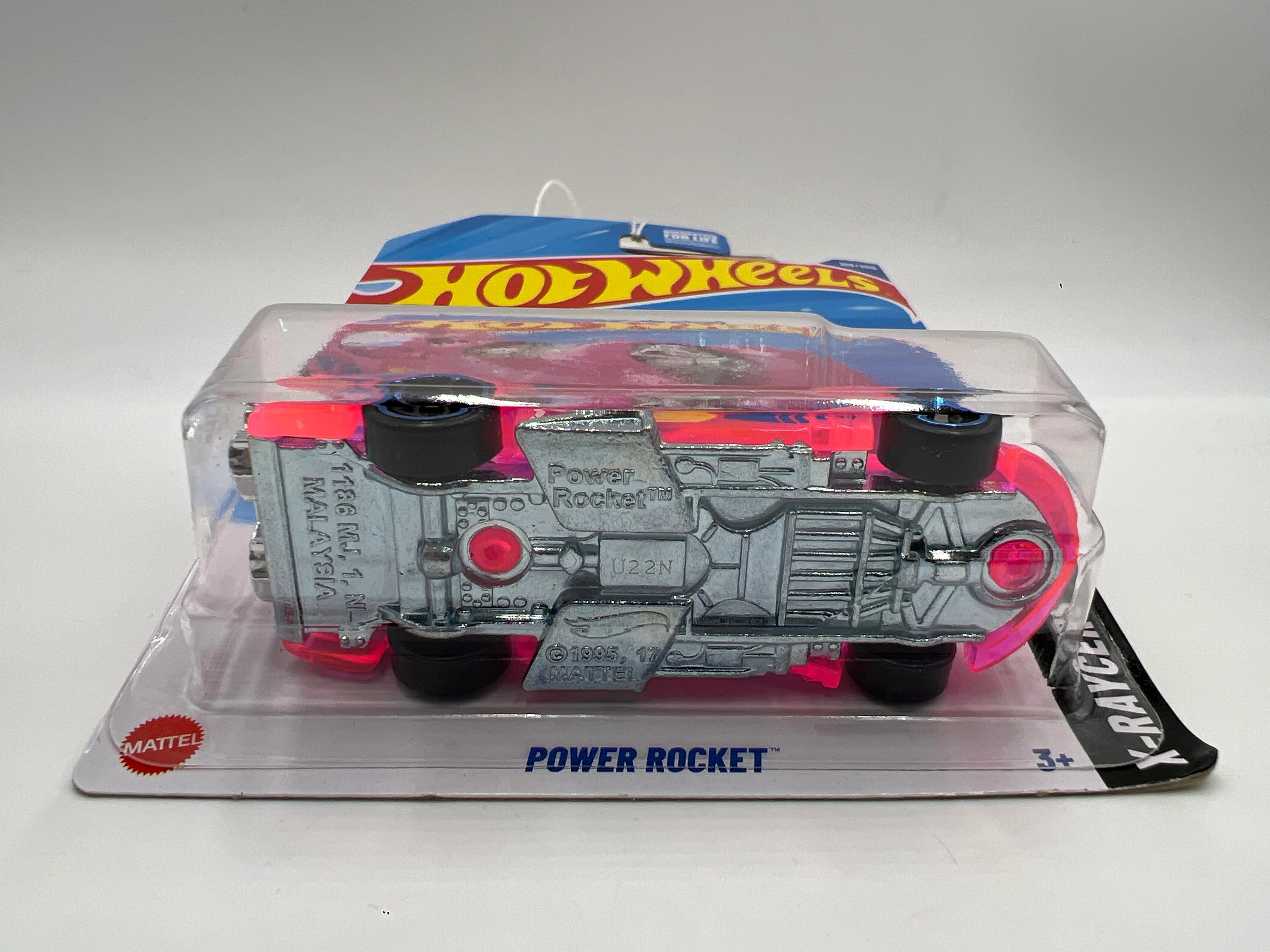 2025 Hot Wheels N Case X-Raycers #109 Power Rocket Pink - Image 5