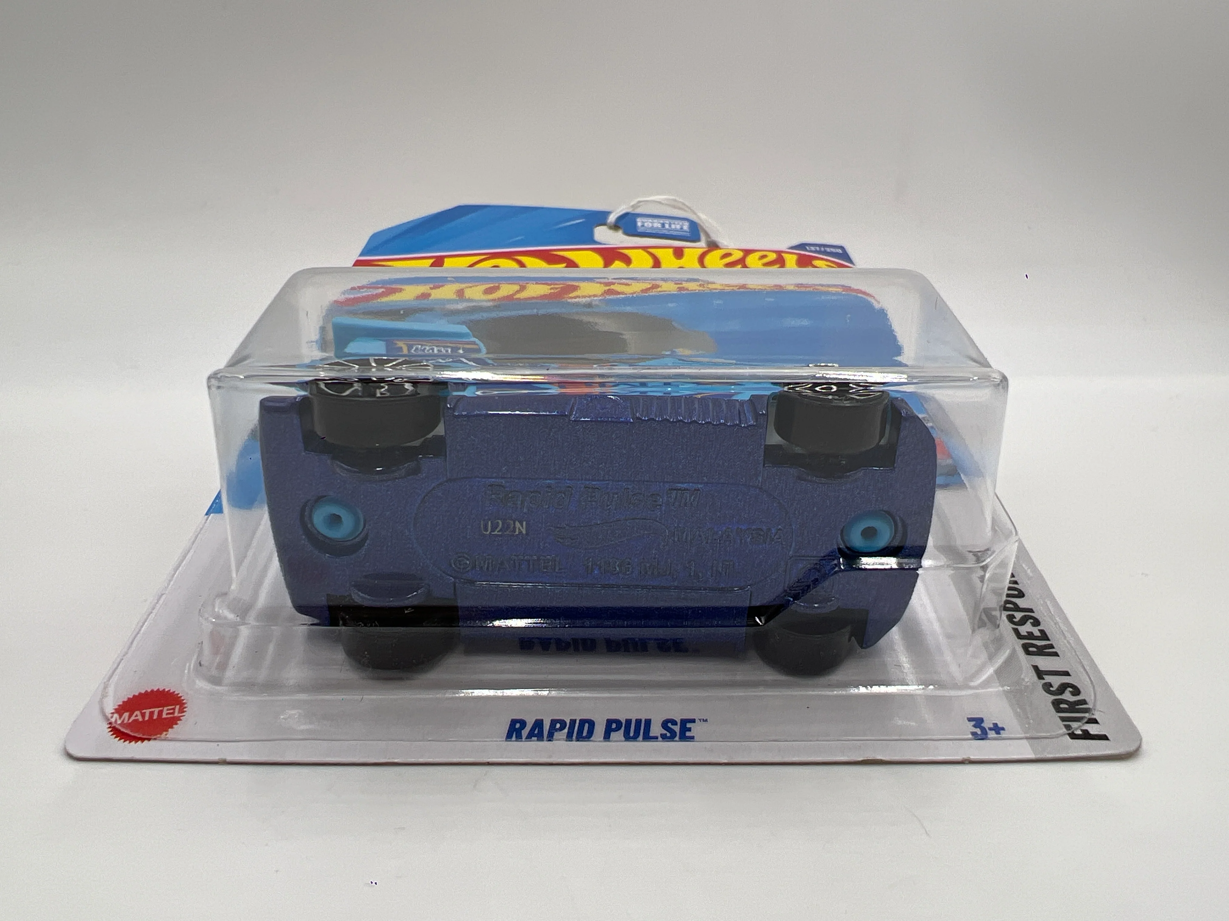 2025 Hot Wheels N Case Rapid Response #137 Rapid Pulse Blue - Image 5