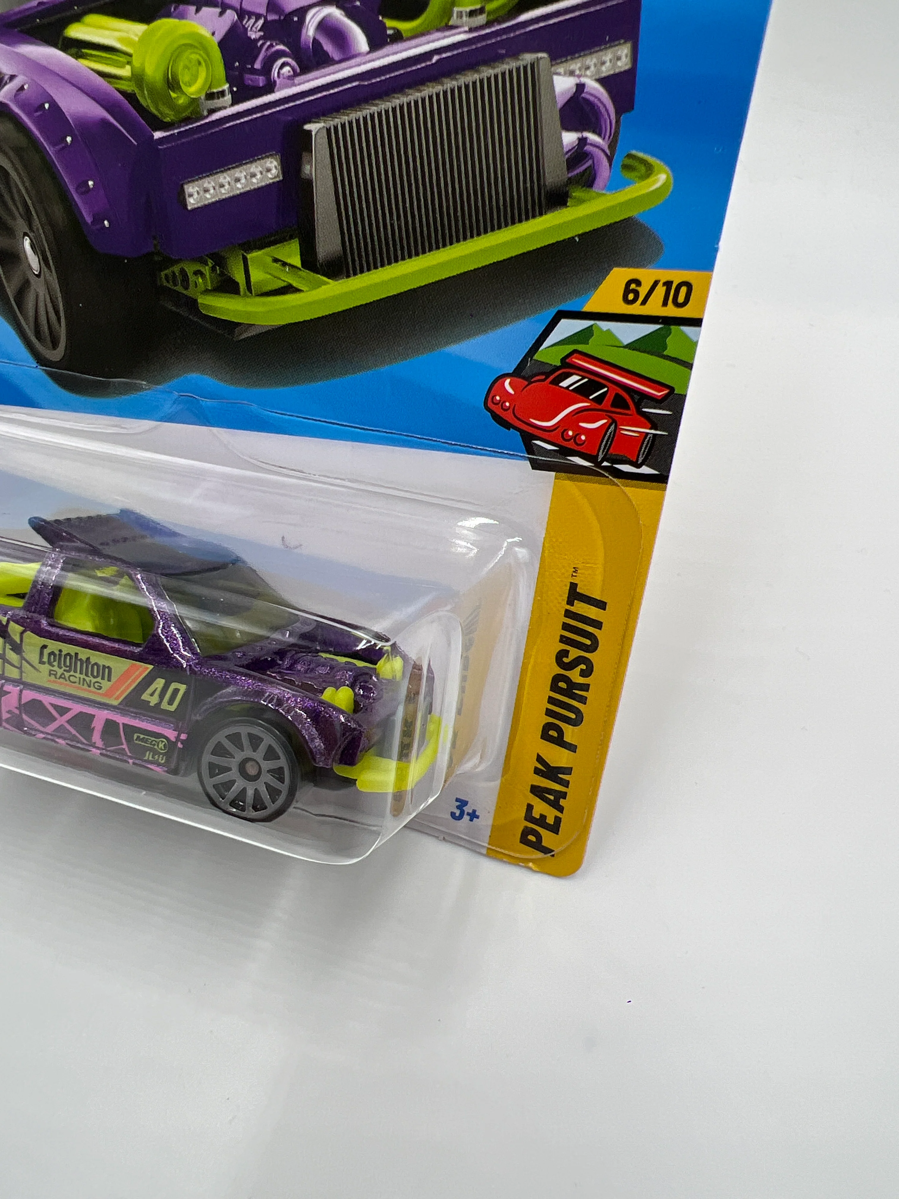 2025 Hot Wheels N Case Peak Pursuit #236 Limited Grip Purple UU4 - Image 3