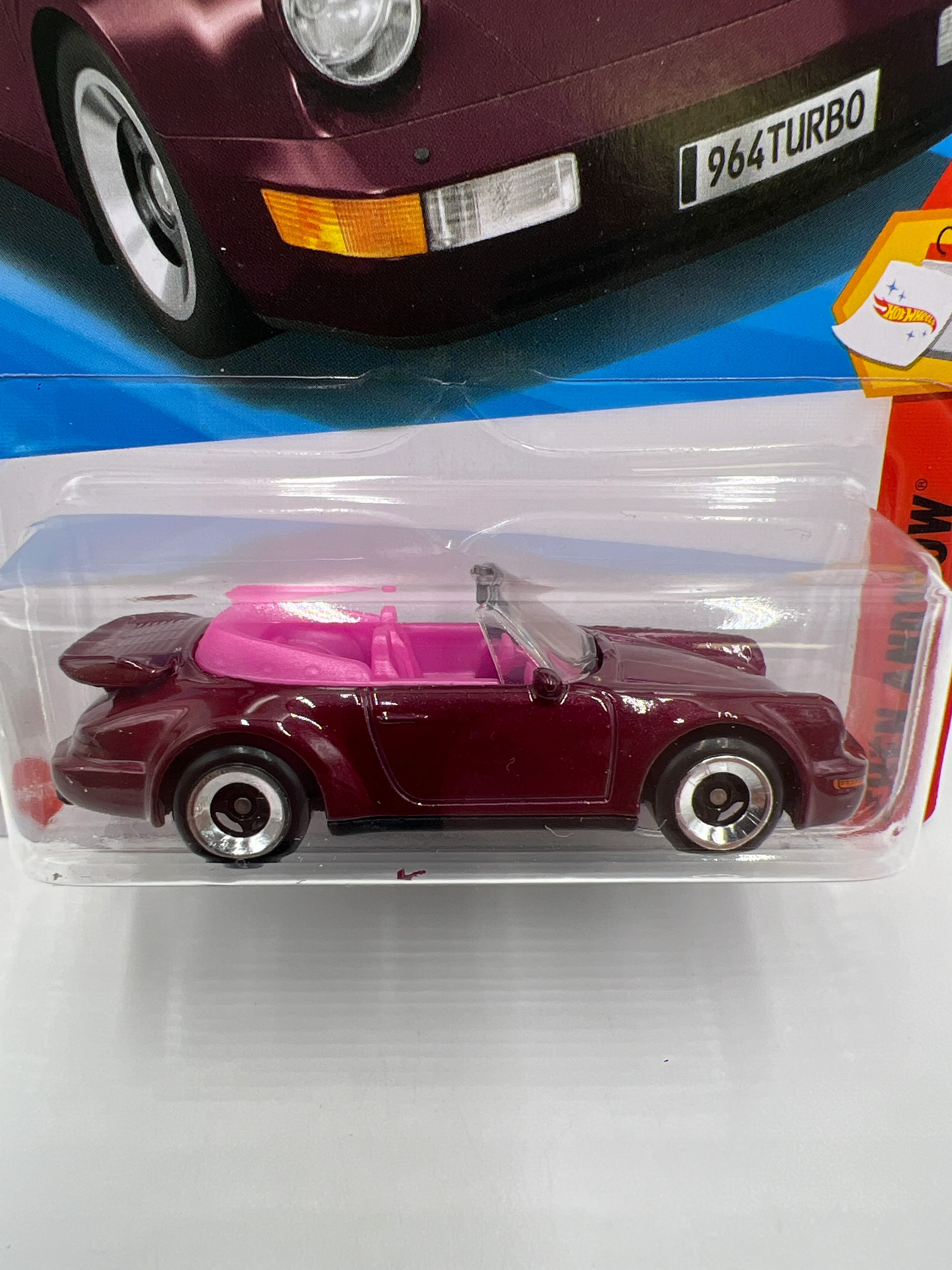 2025 Hot Wheels N Case Then And Now #239 Porsche 911 Turbo Cabriolet 96D - Image 2