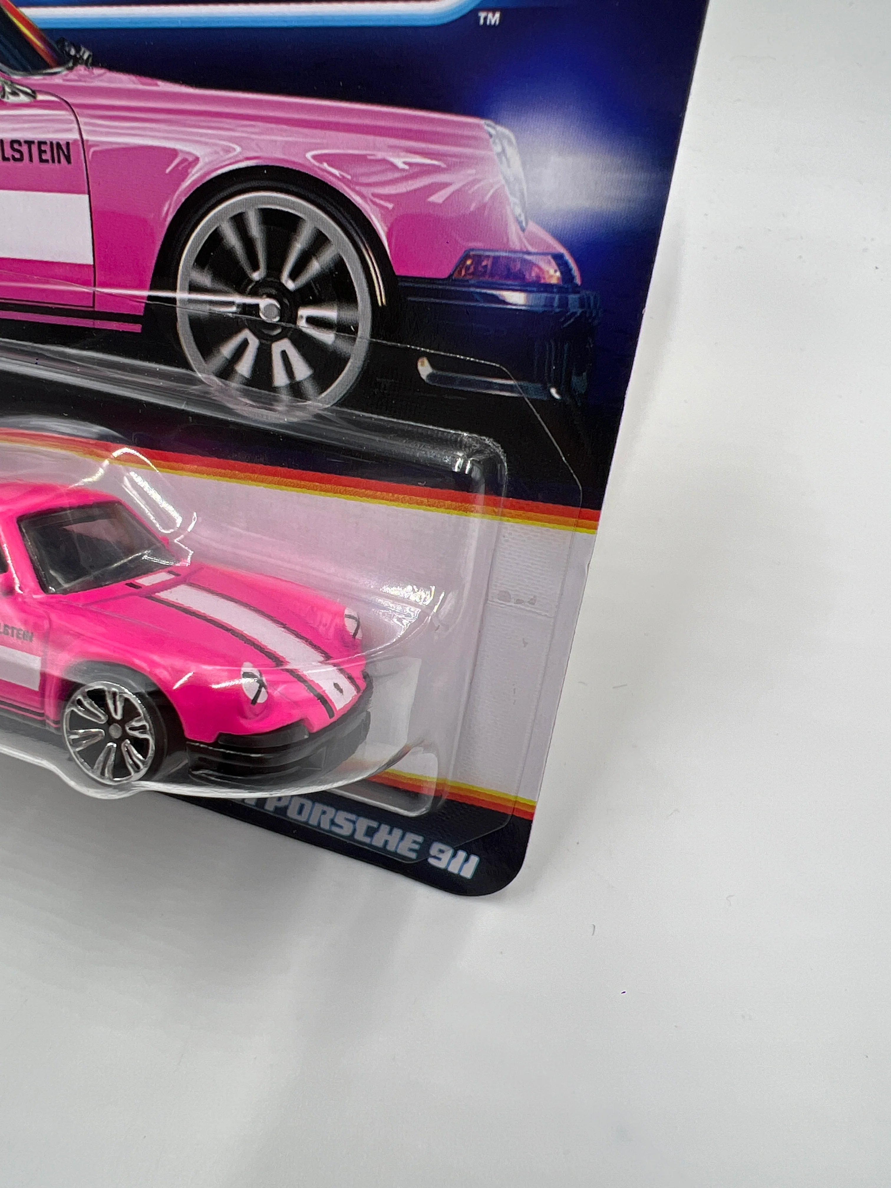 2026 Hot Wheels Neon Speeders #8 CHASE 71 Porsche 911 Pink 158A - Image 3