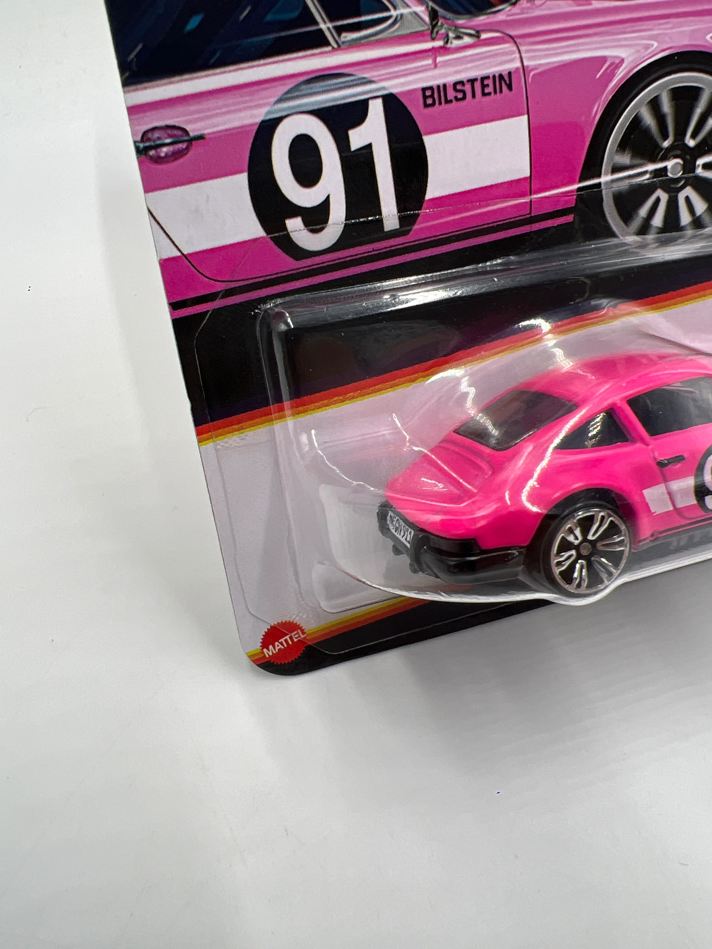 2026 Hot Wheels Neon Speeders #8 CHASE 71 Porsche 911 Pink 158A - Image 4