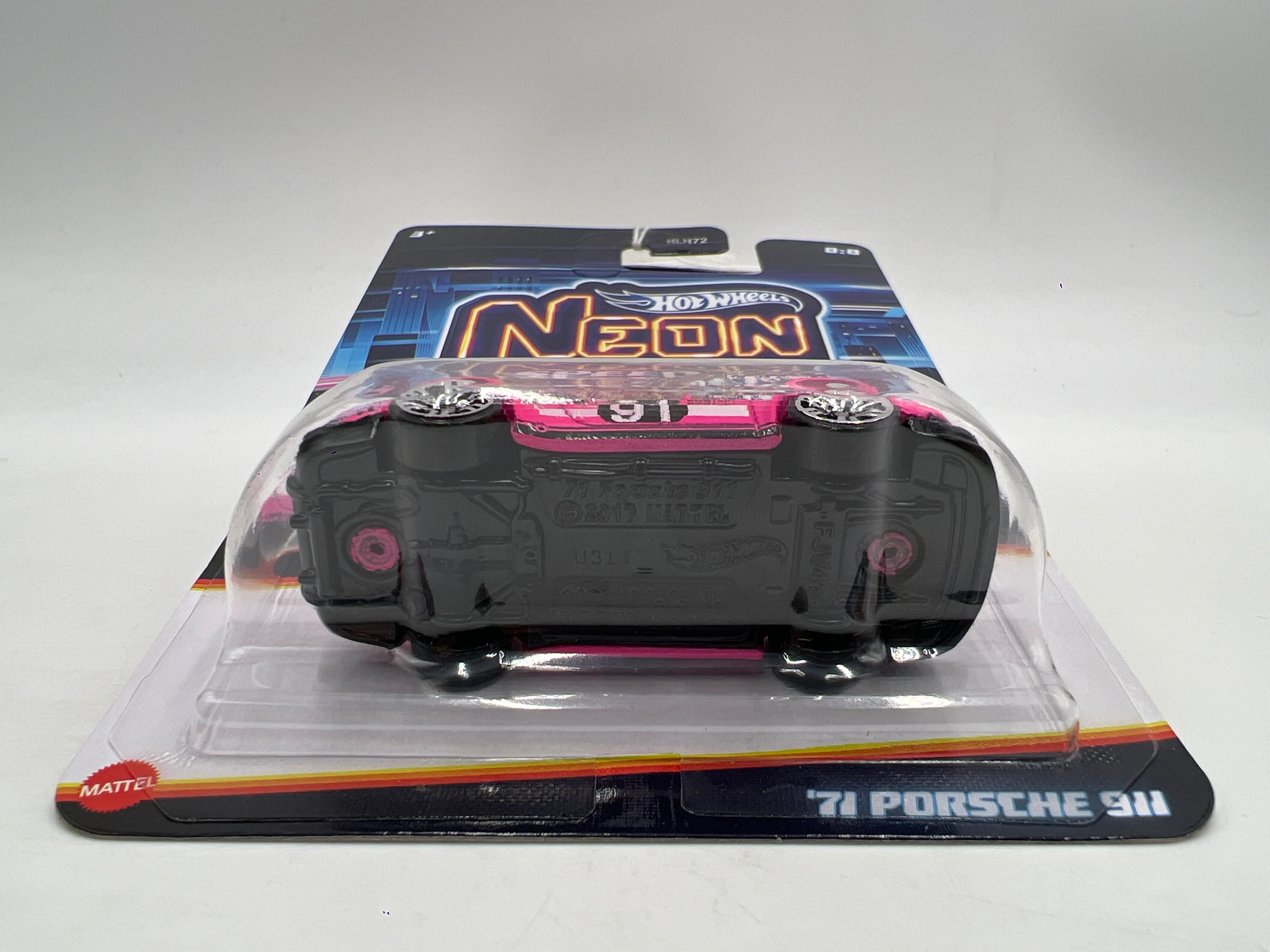2026 Hot Wheels Neon Speeders #8 CHASE 71 Porsche 911 Pink 158A - Image 5