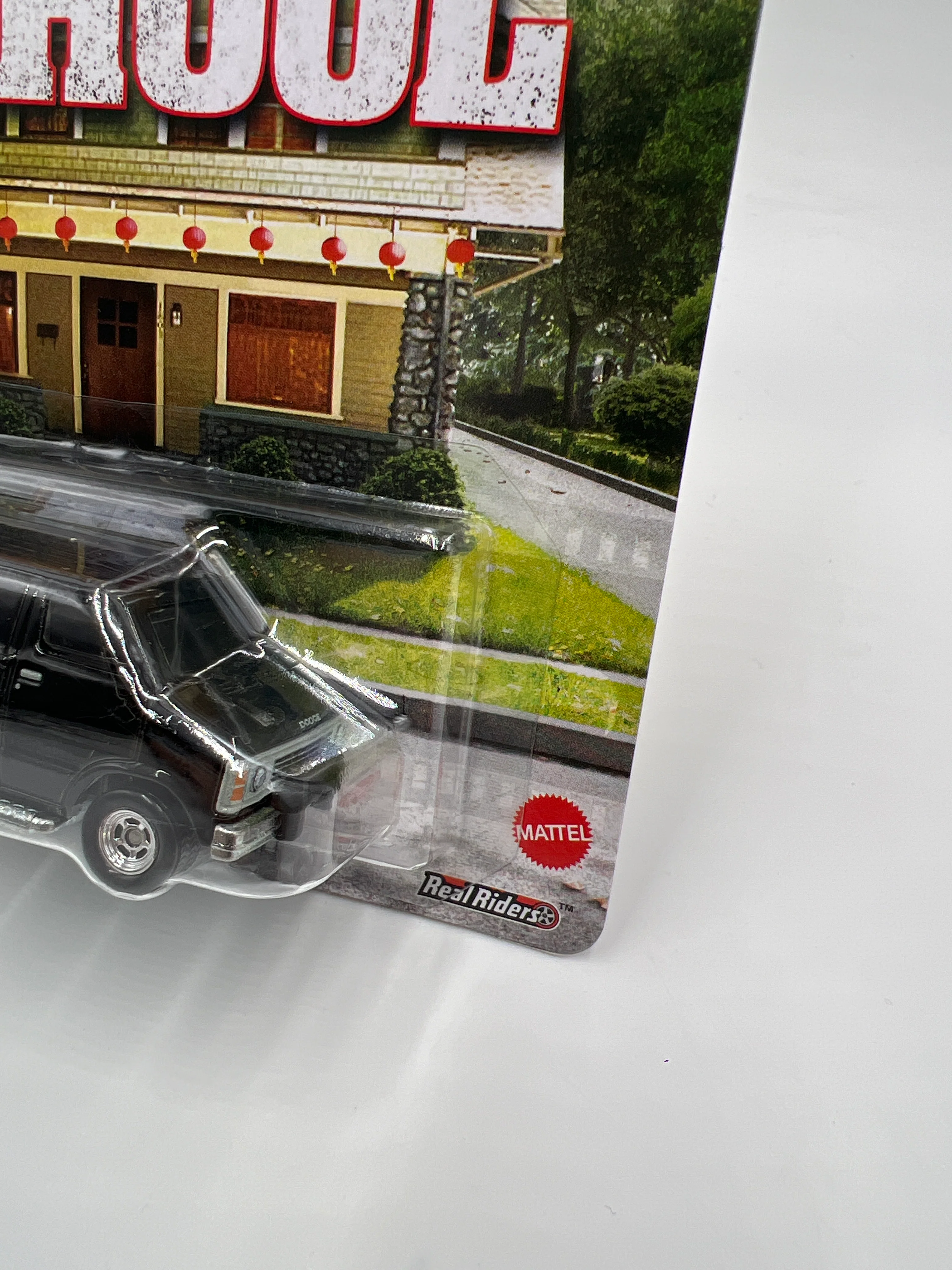 2025 Hot Wheels Pop Culture Old School 1979 Dodge Ram Van Black 244N - Image 4