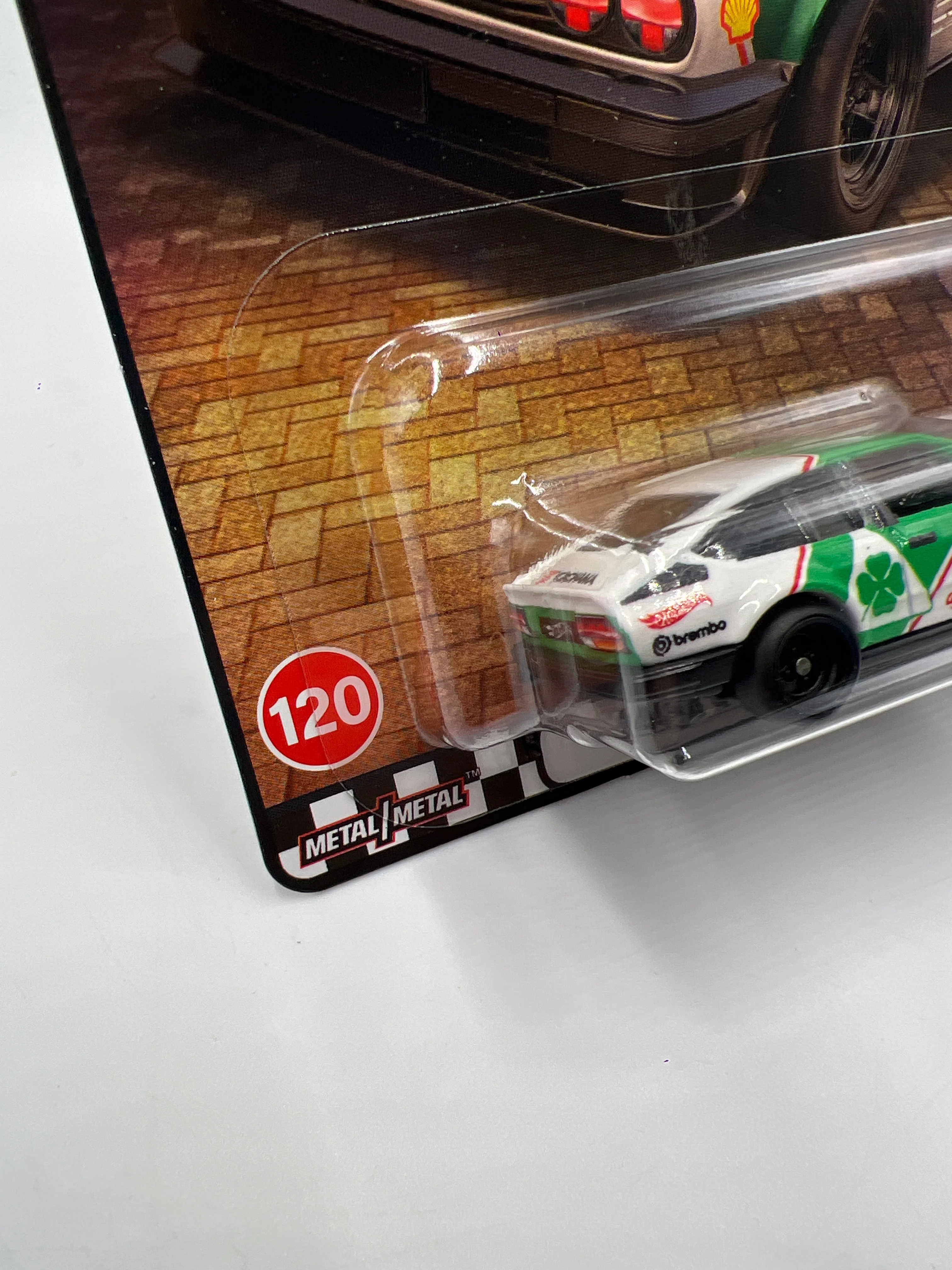 2025 Hot Wheels Premium Boulevard #120 Alfa Romeo GTV6 3.0 Green/White 265H - Image 5