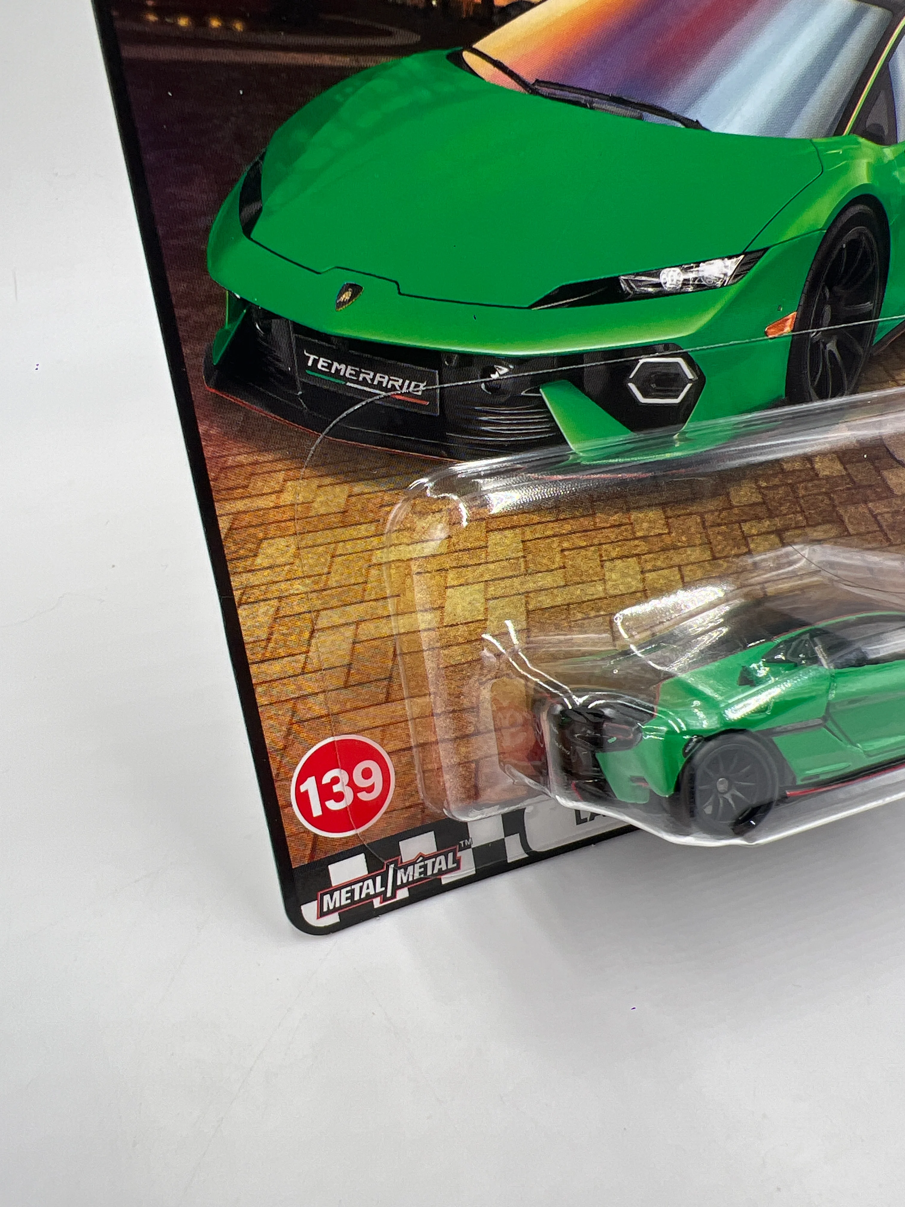 2025 Hot Wheels Premium Boulevard #139 Lamborghini Temerario Green 255G - Image 4