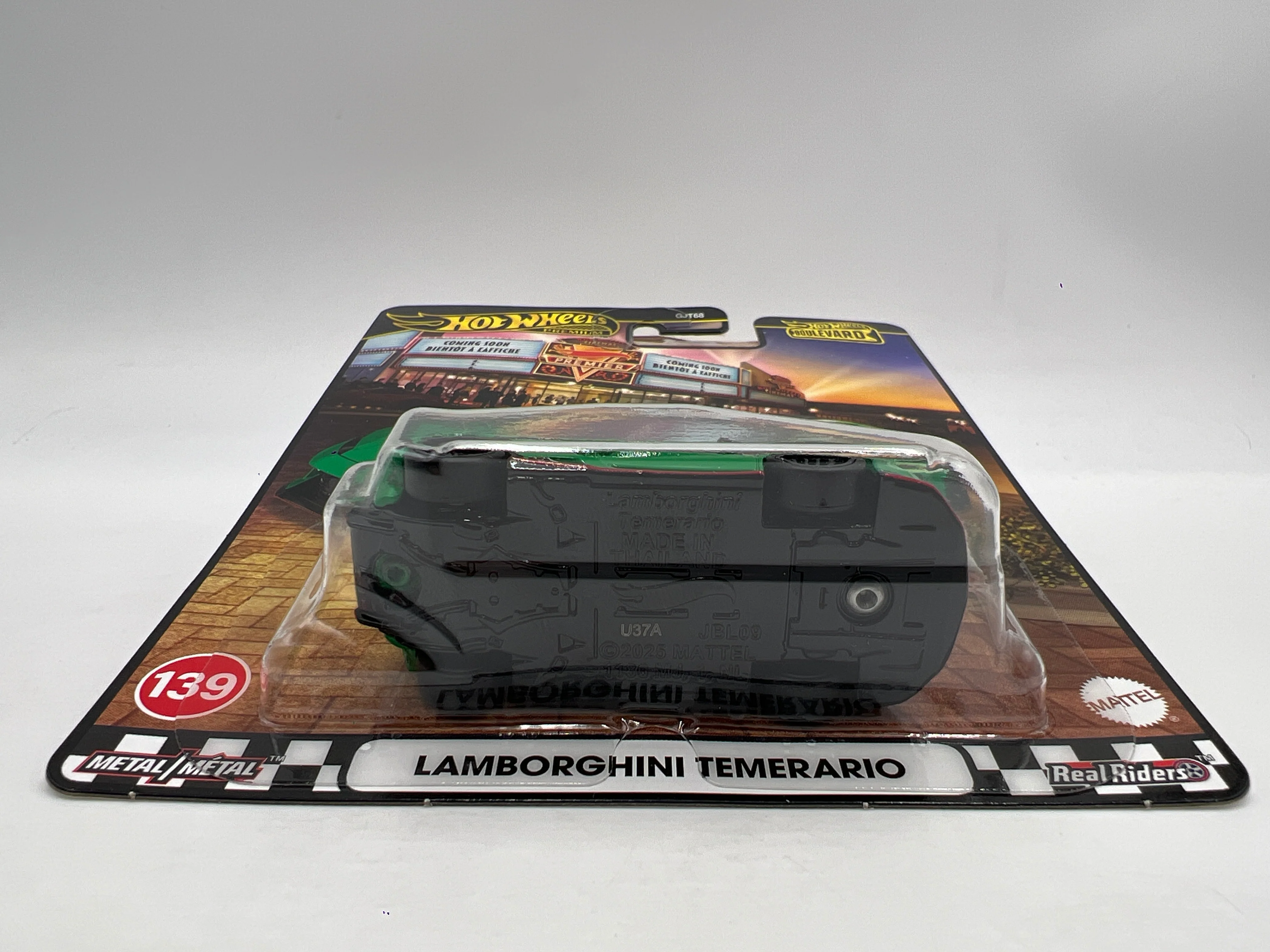 2025 Hot Wheels Premium Boulevard #139 Lamborghini Temerario Green 255G - Image 5
