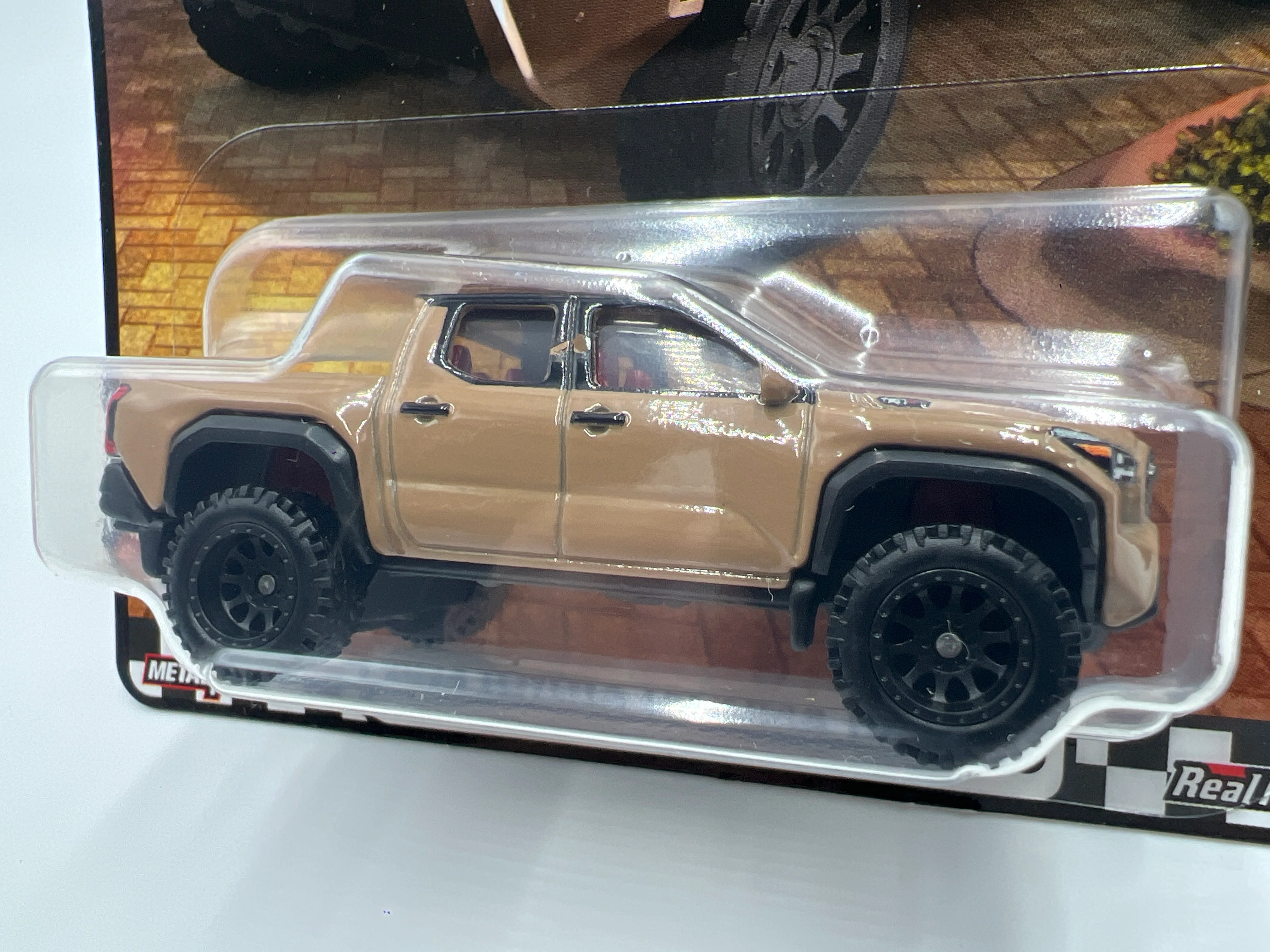 2025 Hot Wheels Premium Boulevard #128 2024 Toyota Tacoma TRD Pro Brown 263i - Image 2