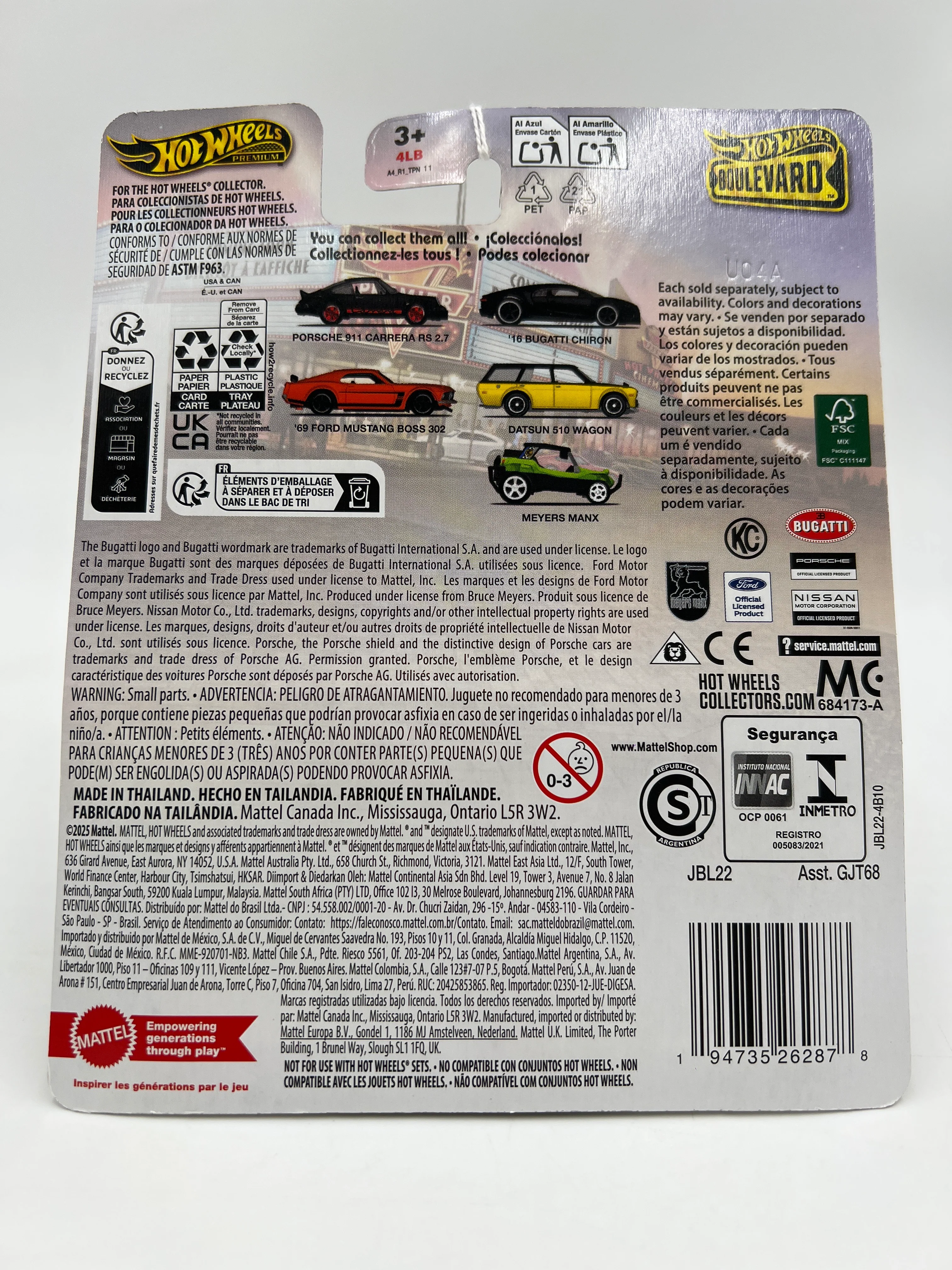2025 Hot Wheels Premium Boulevard #125 Meyers Manx Green 265G - Image 7