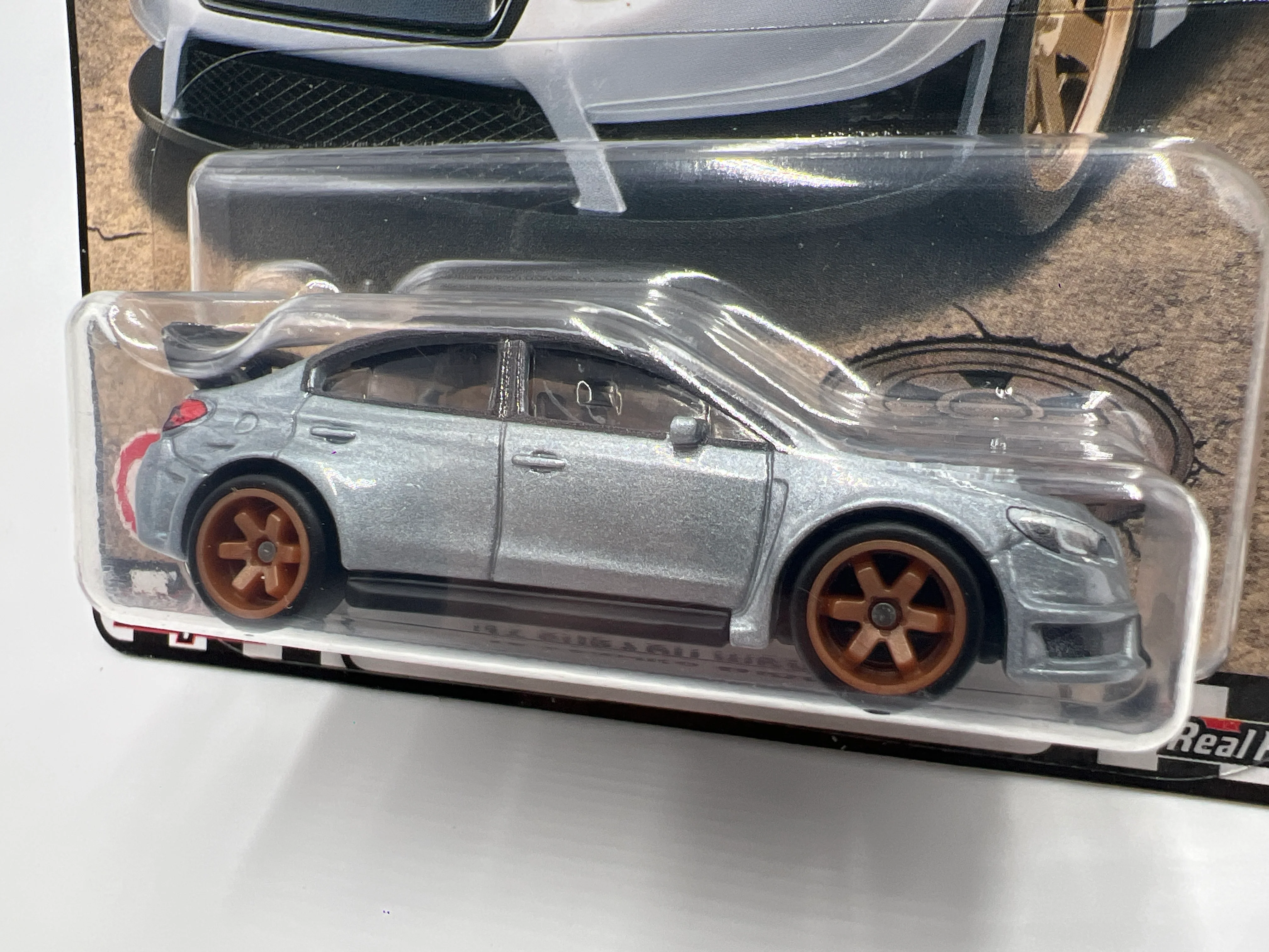 Hot Wheels Premium Boulevard #63 16 Subaru WRX STI Silver 262E - Image 2