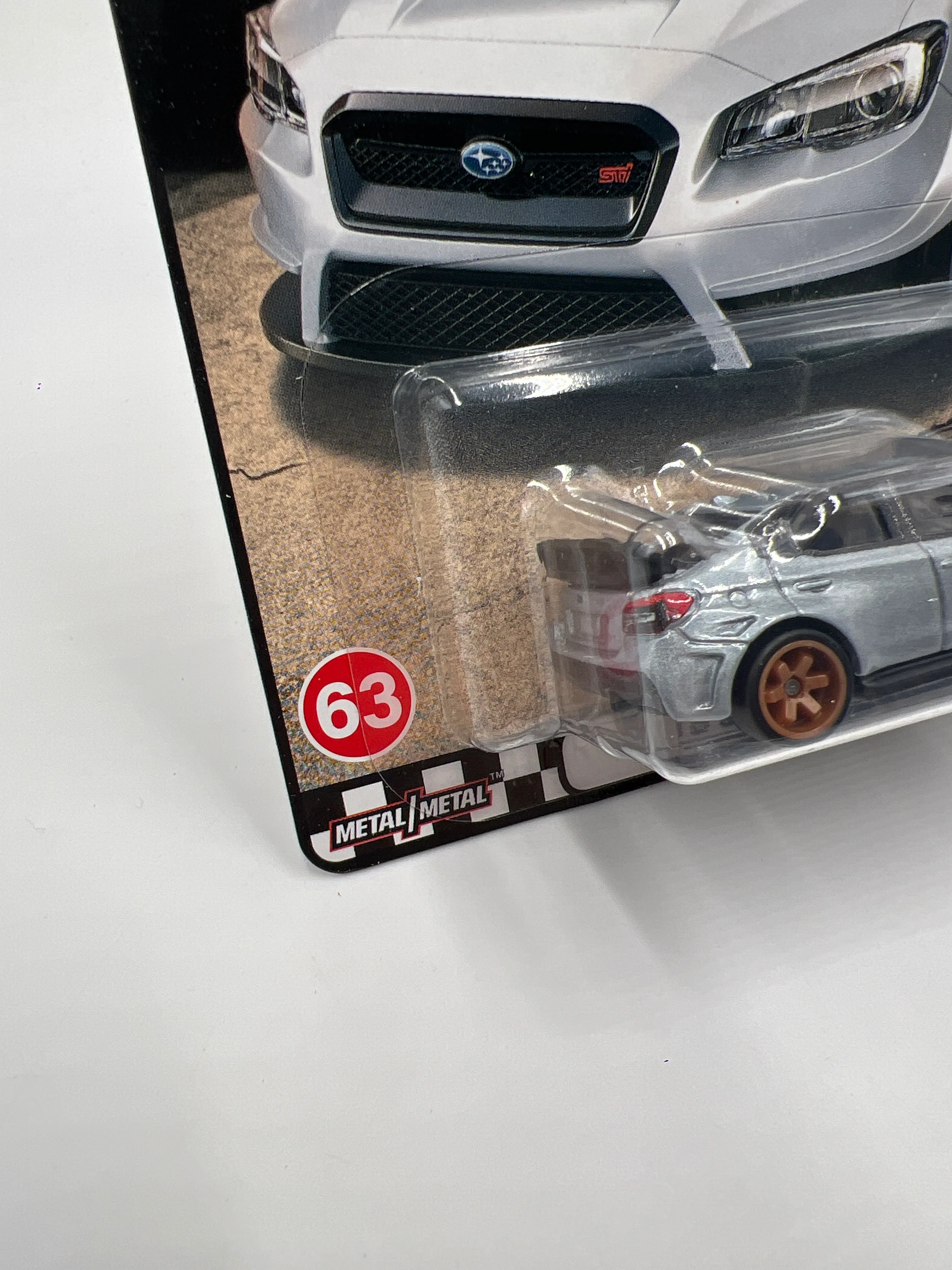 Hot Wheels Premium Boulevard #63 16 Subaru WRX STI Silver 262E - Image 4