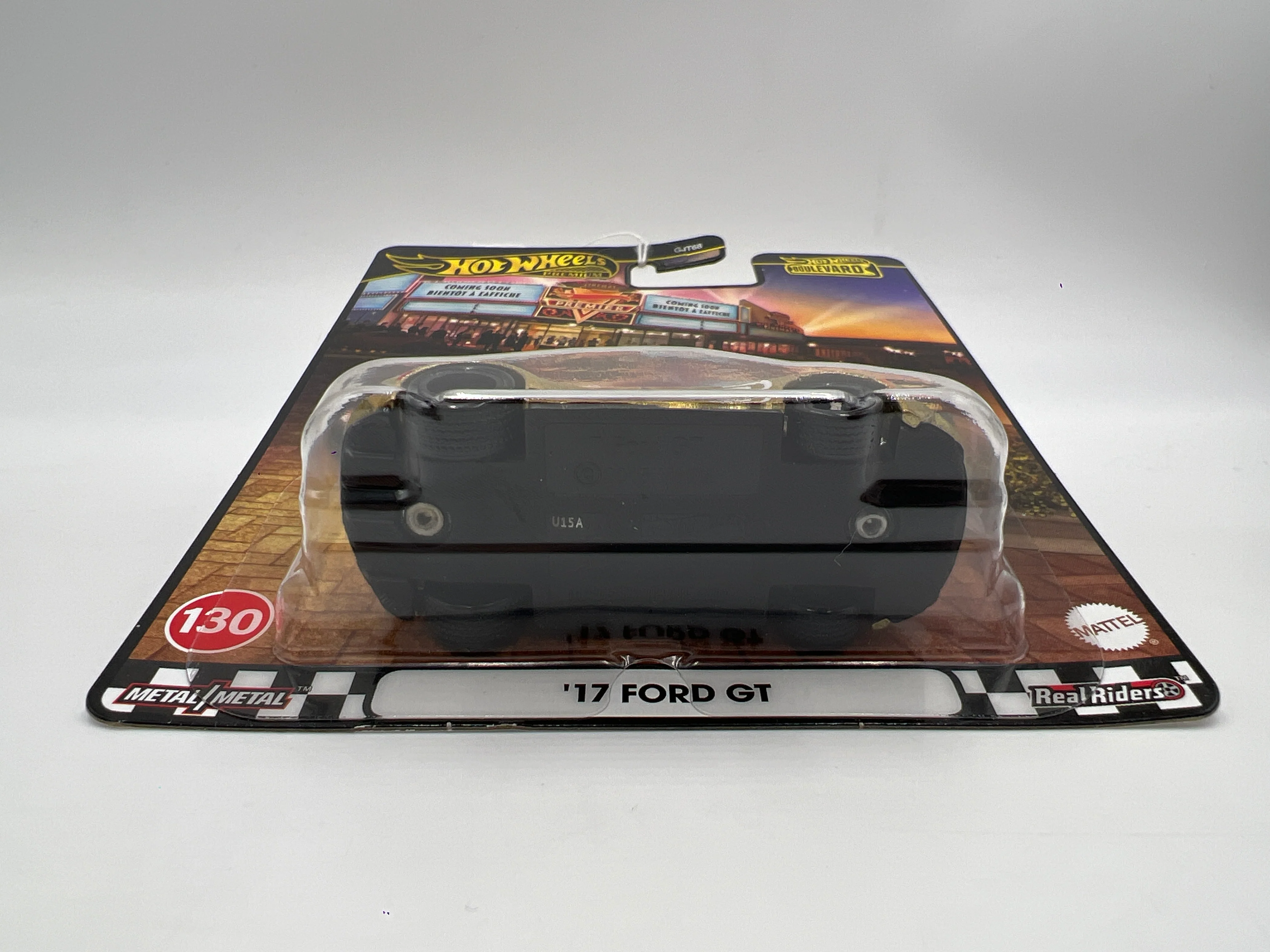 2025 Hot Wheels Premium Boulevard #130 17 Ford GT Gold 261C - Image 5