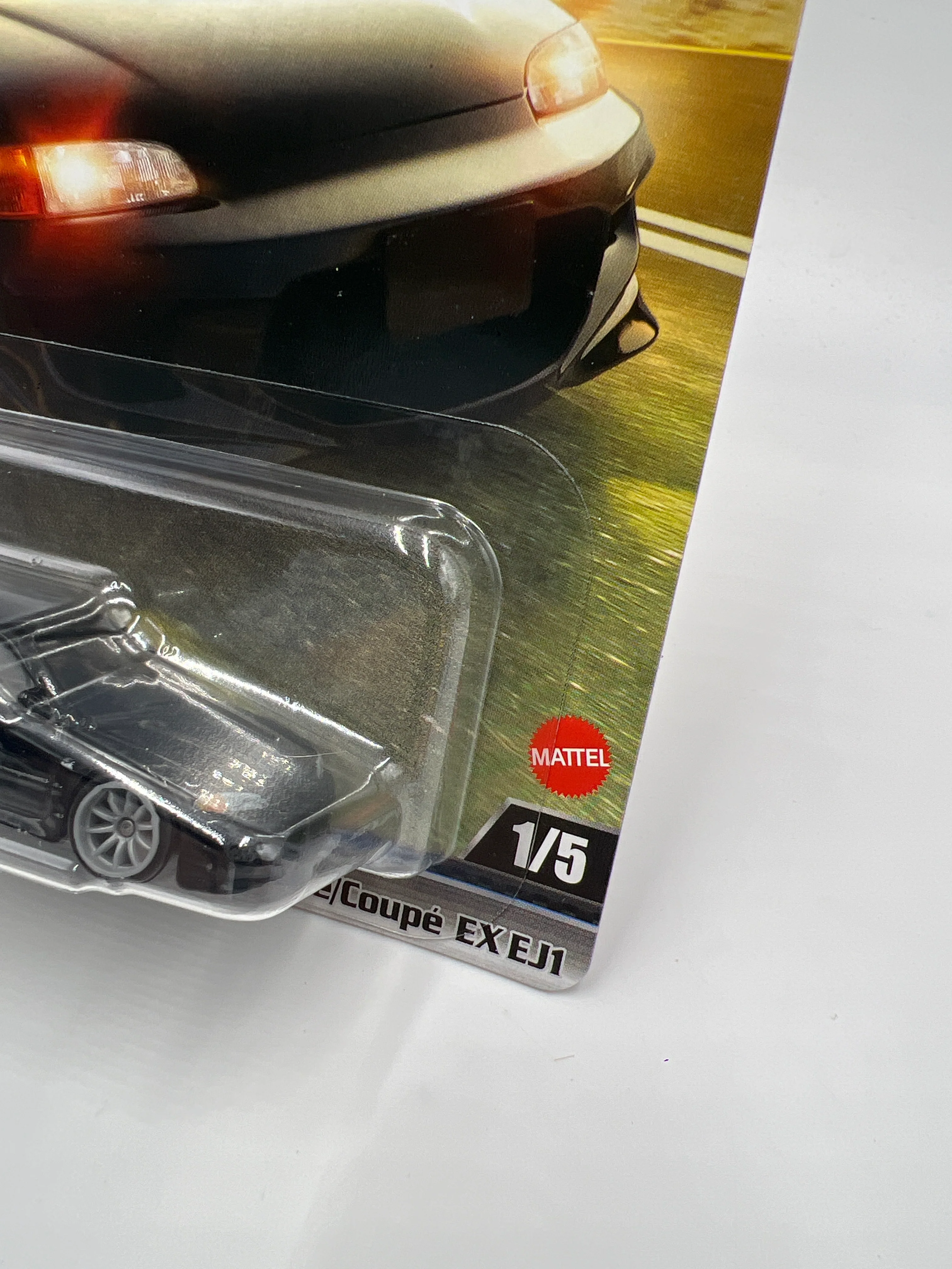 2025 Hot Wheels Premium Fast & Furious #1 1993 Honda Civic Coupe EX EJ1 Black 251A - Image 3